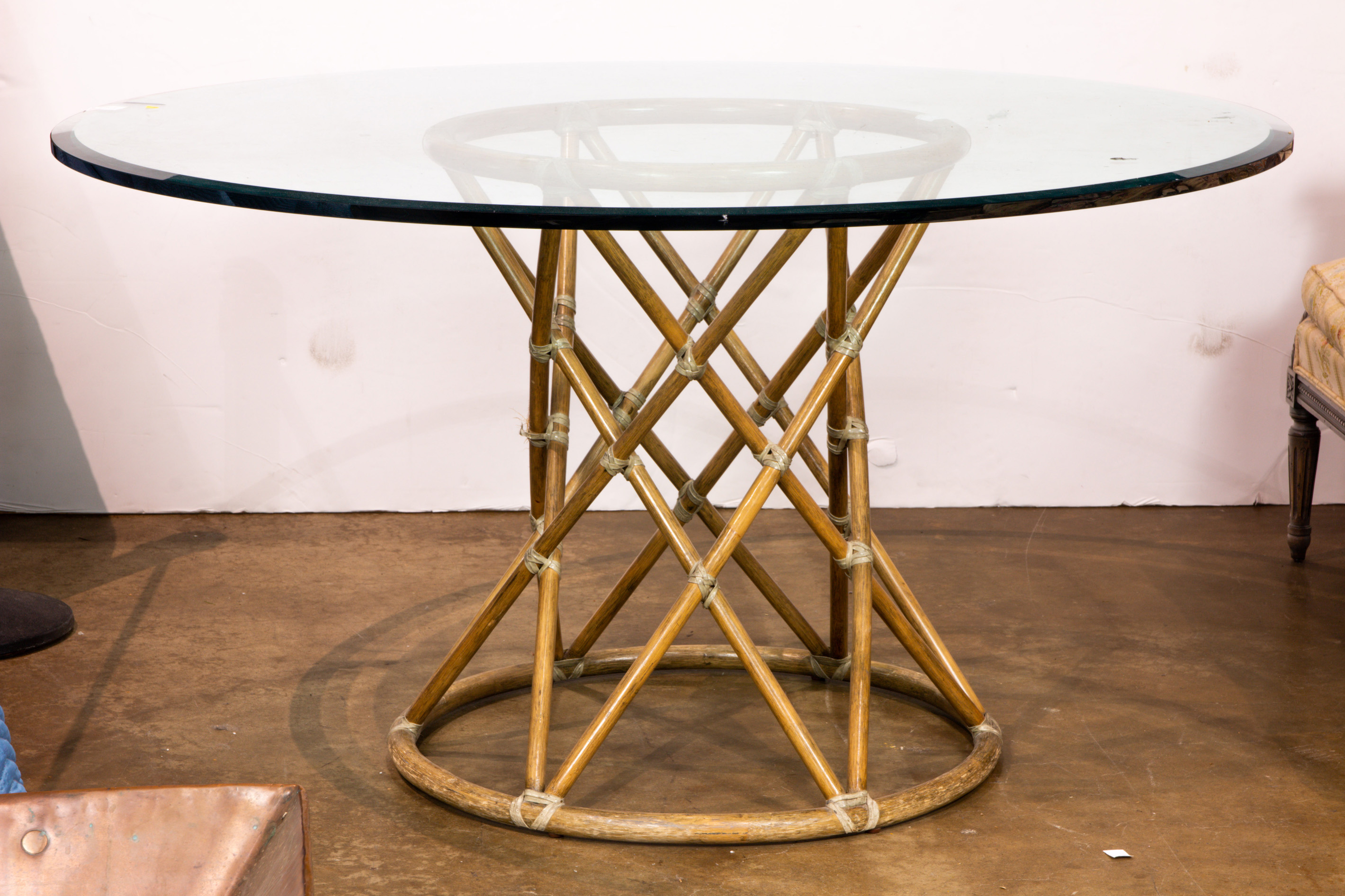 MCGUIRE SAN FRANCISCO STYLE DINING TABLE