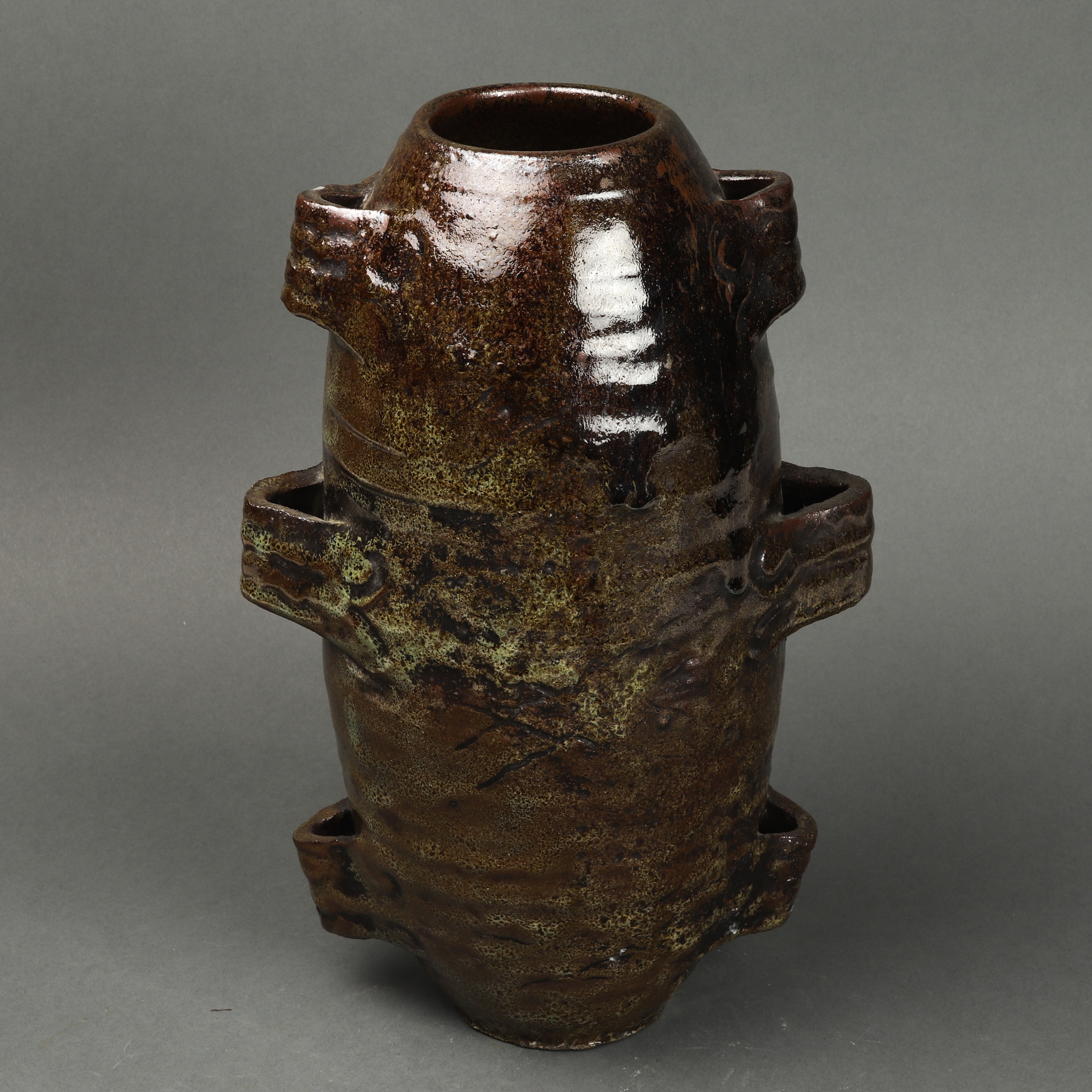 JAPANESE SETO VASE Japanese Seto 3a37b0