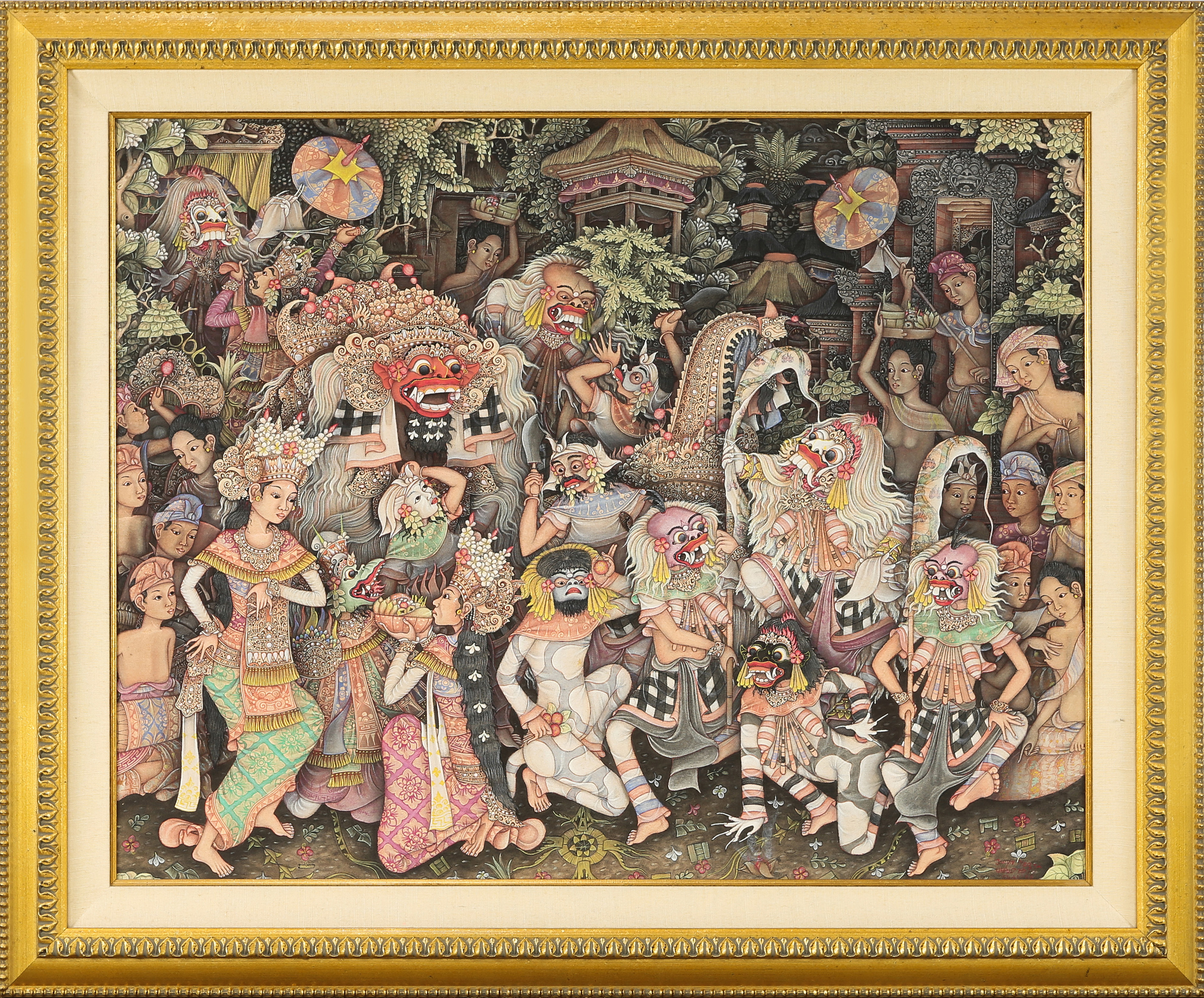 BALINESE PAINTING Balinese painting  3a3803
