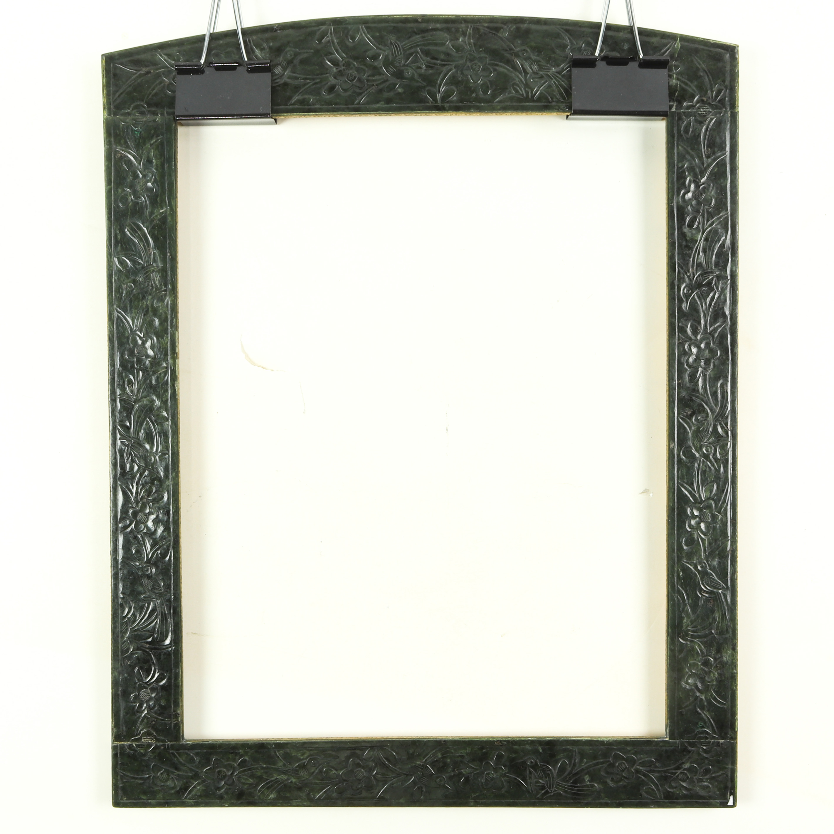 CHINESE SPINACH JADE FRAME Chinese 3a381d