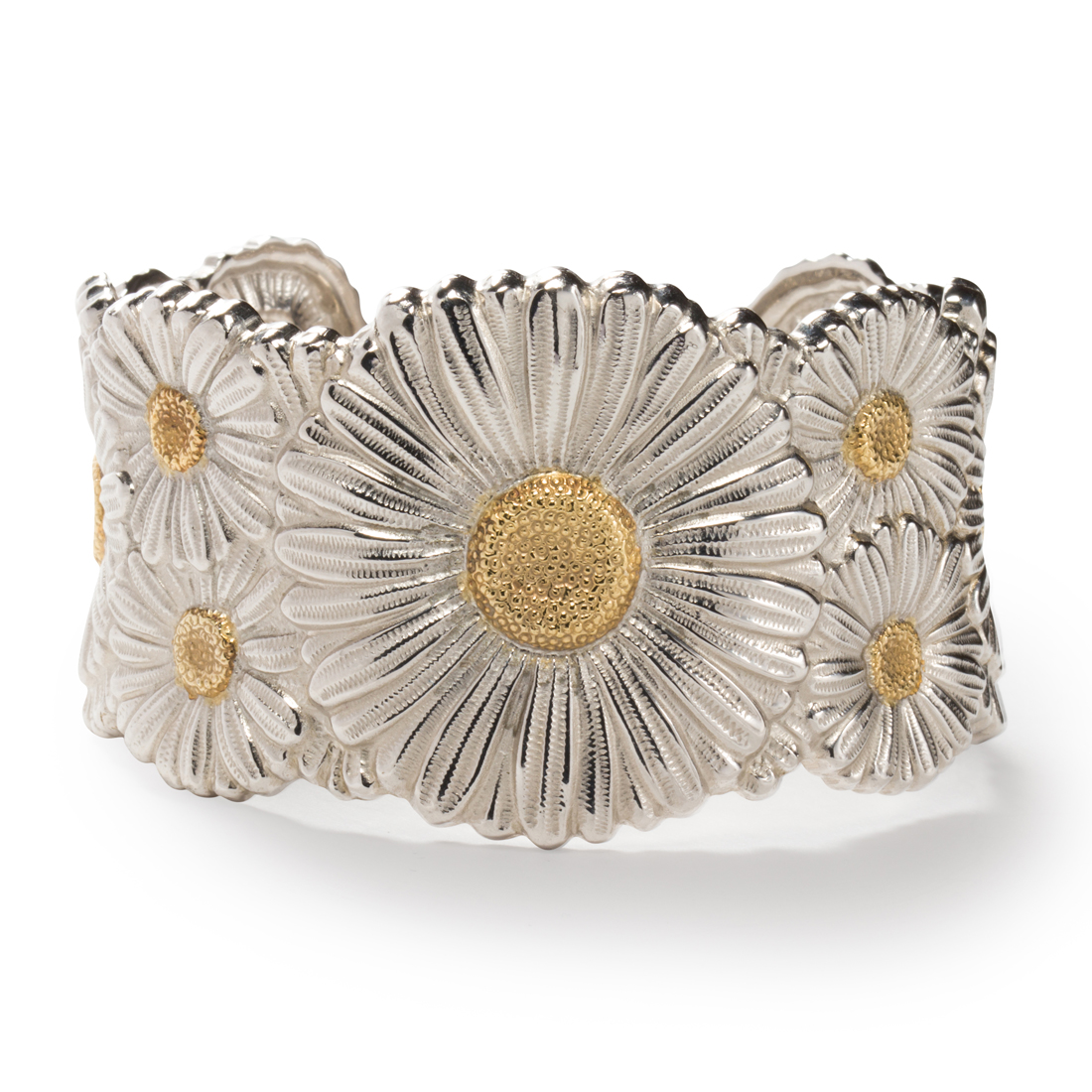 A STERLING SILVER BRACELET DAISY  3a3882