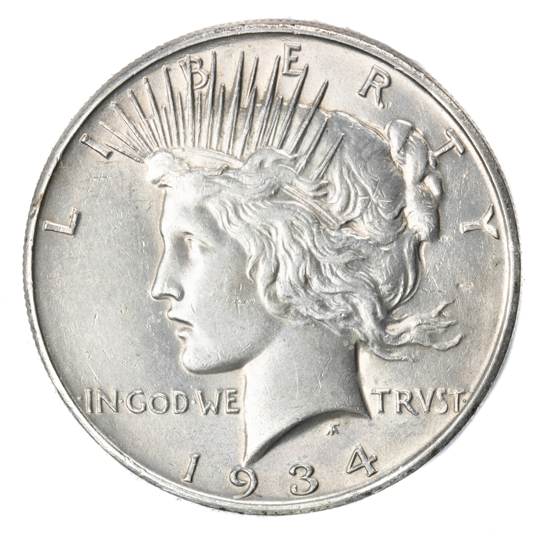 1934D PEACE DOLLAR 1934D Peace