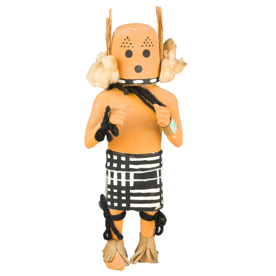 A KACHINA FIGURE OF SUSOPO BY CLIFFORD