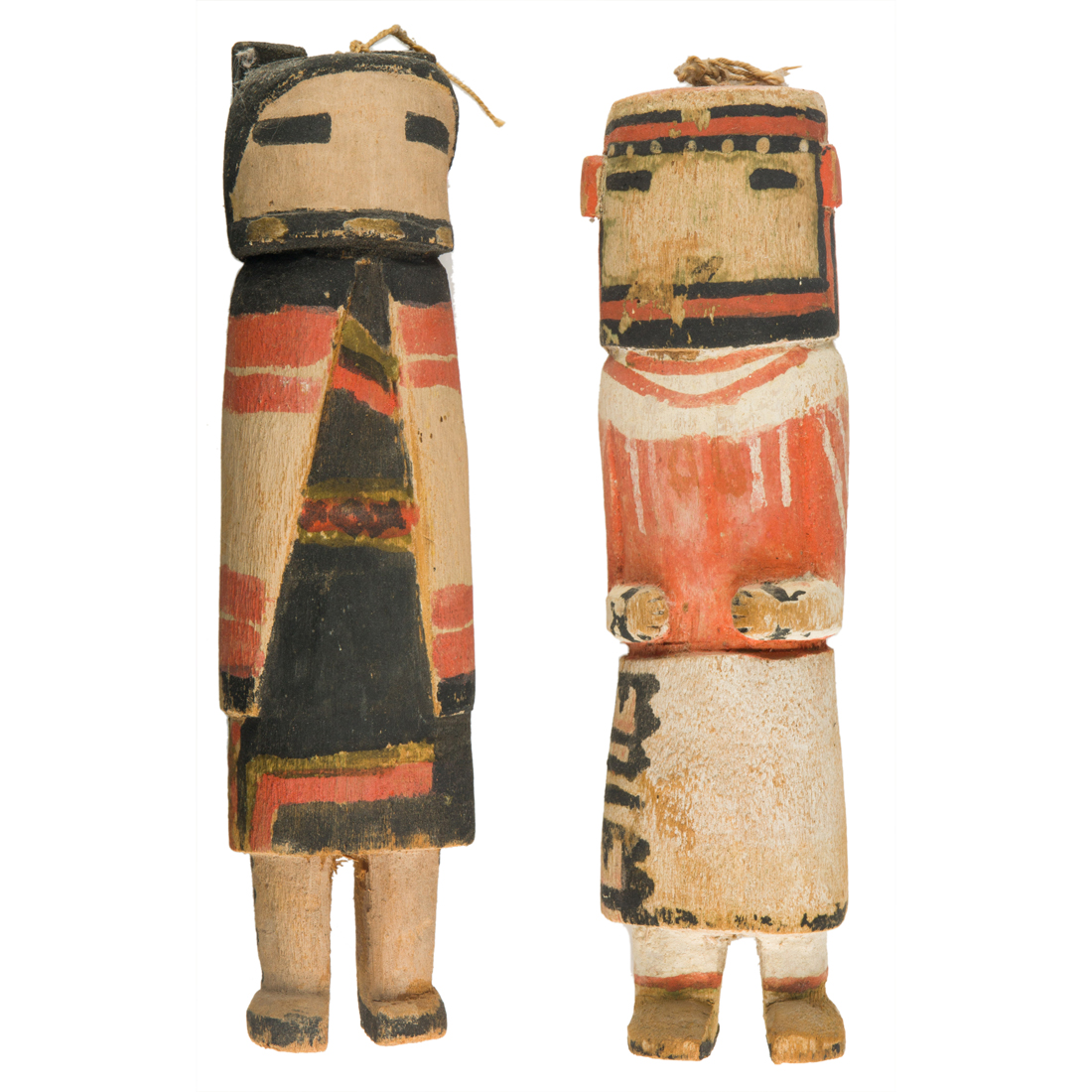 TWO KACHINA FIGURES INCLUDING A 3a38ea