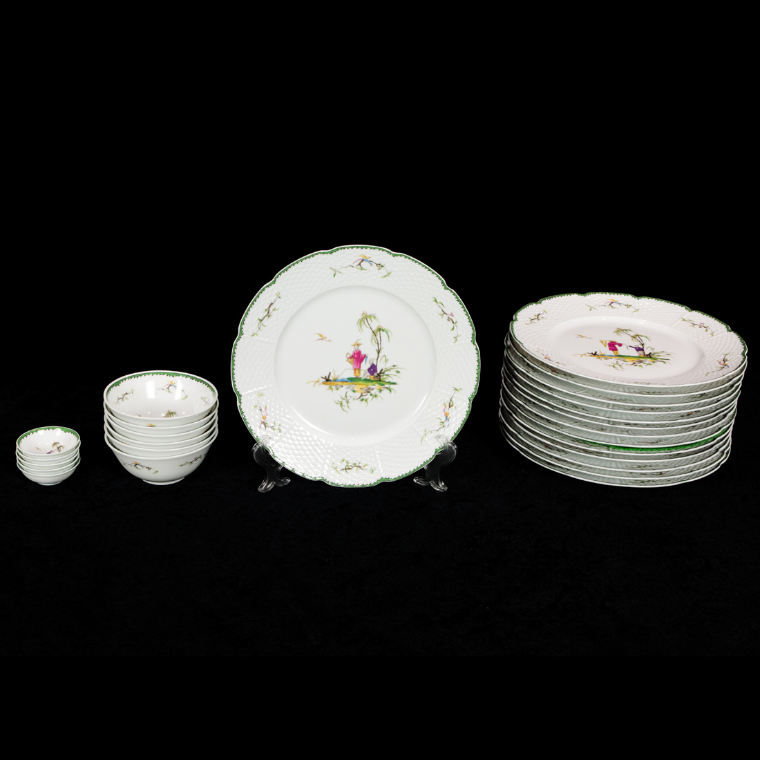 (LOT OF 23) RAYNAUD & CIE LIMOGES PORCELAIN