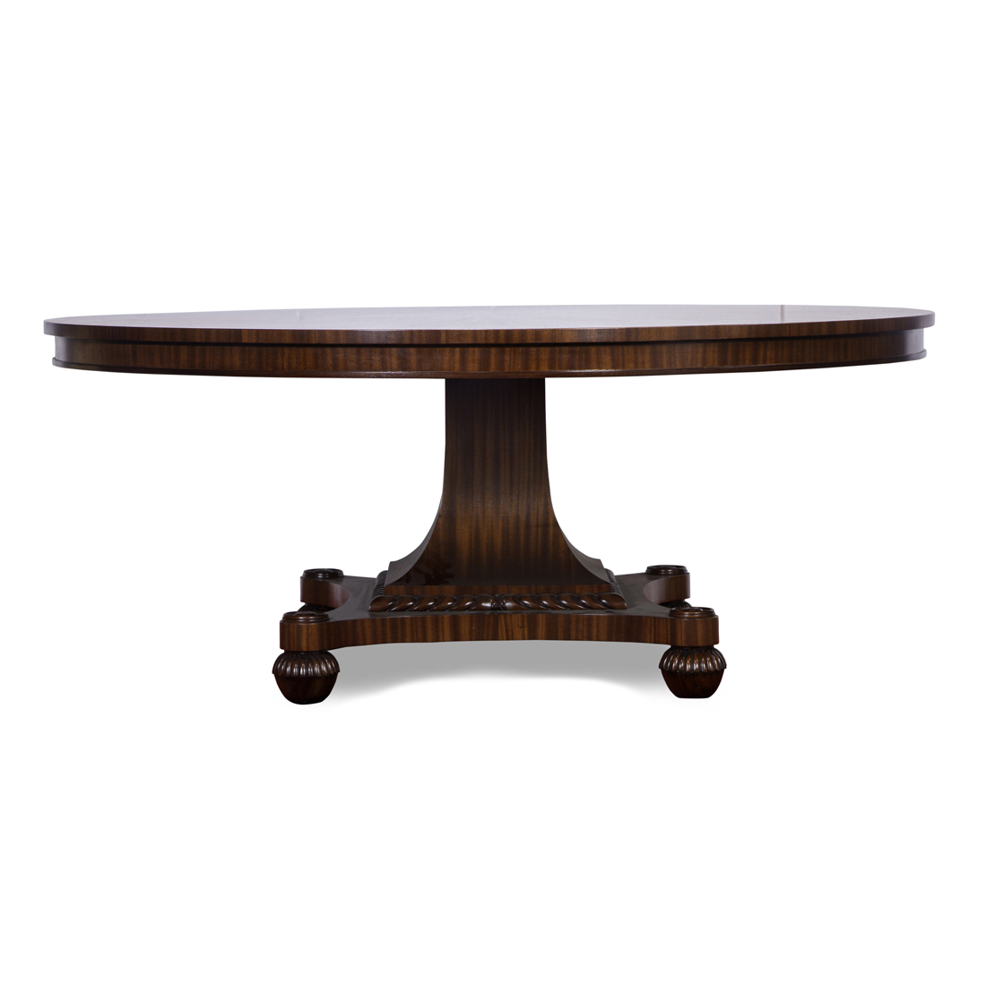 A GEORGE IV STYLE MAHOGANY DINING 3a3928