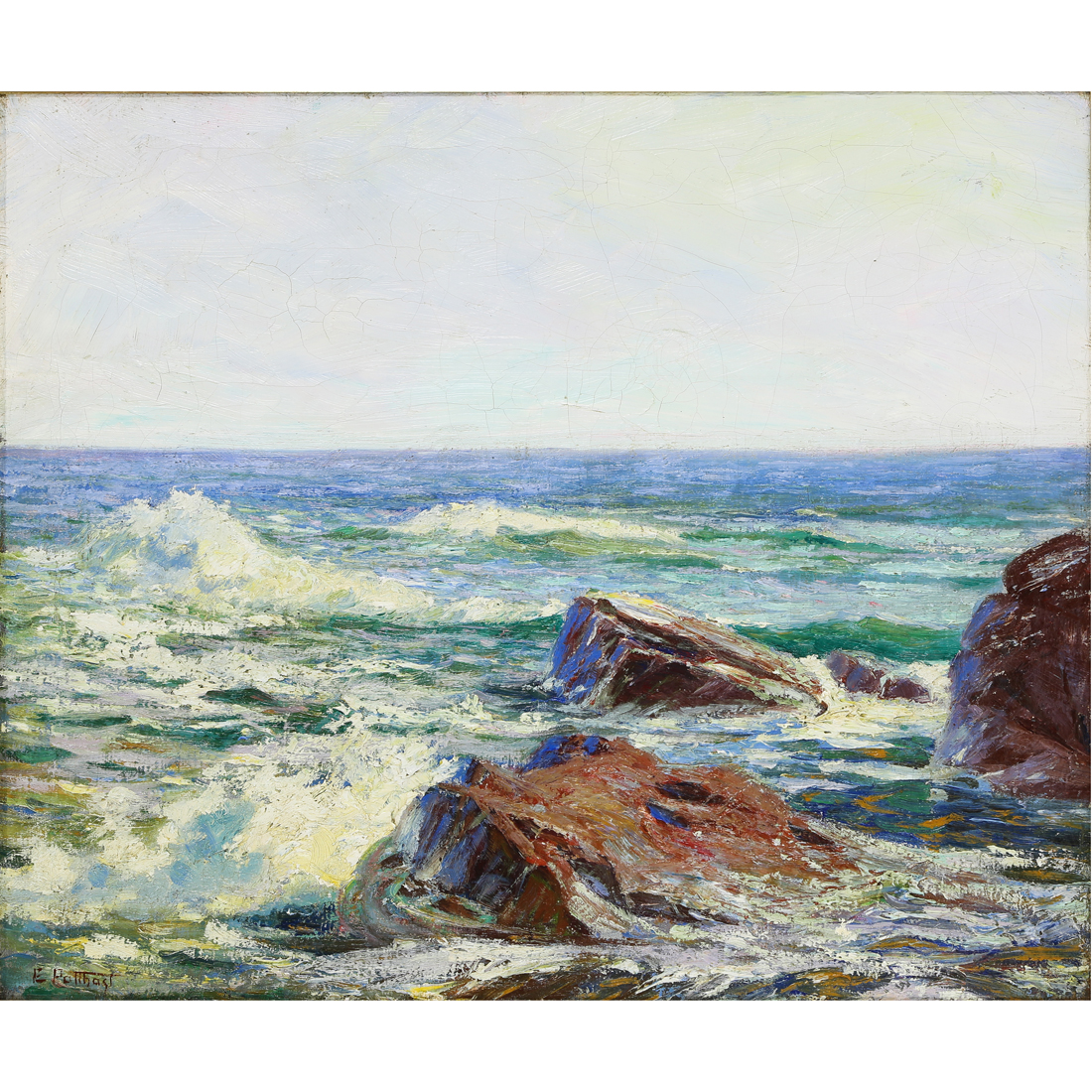 PAINTING, EDWARD POTTHAST Edward