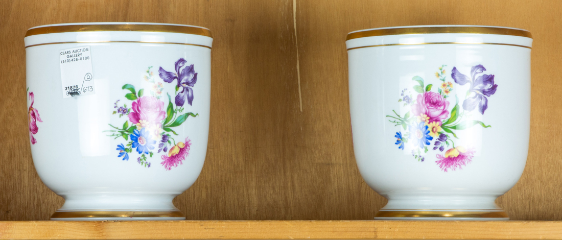 PAIR OF VISTA ALLEGRA PORCELAIN