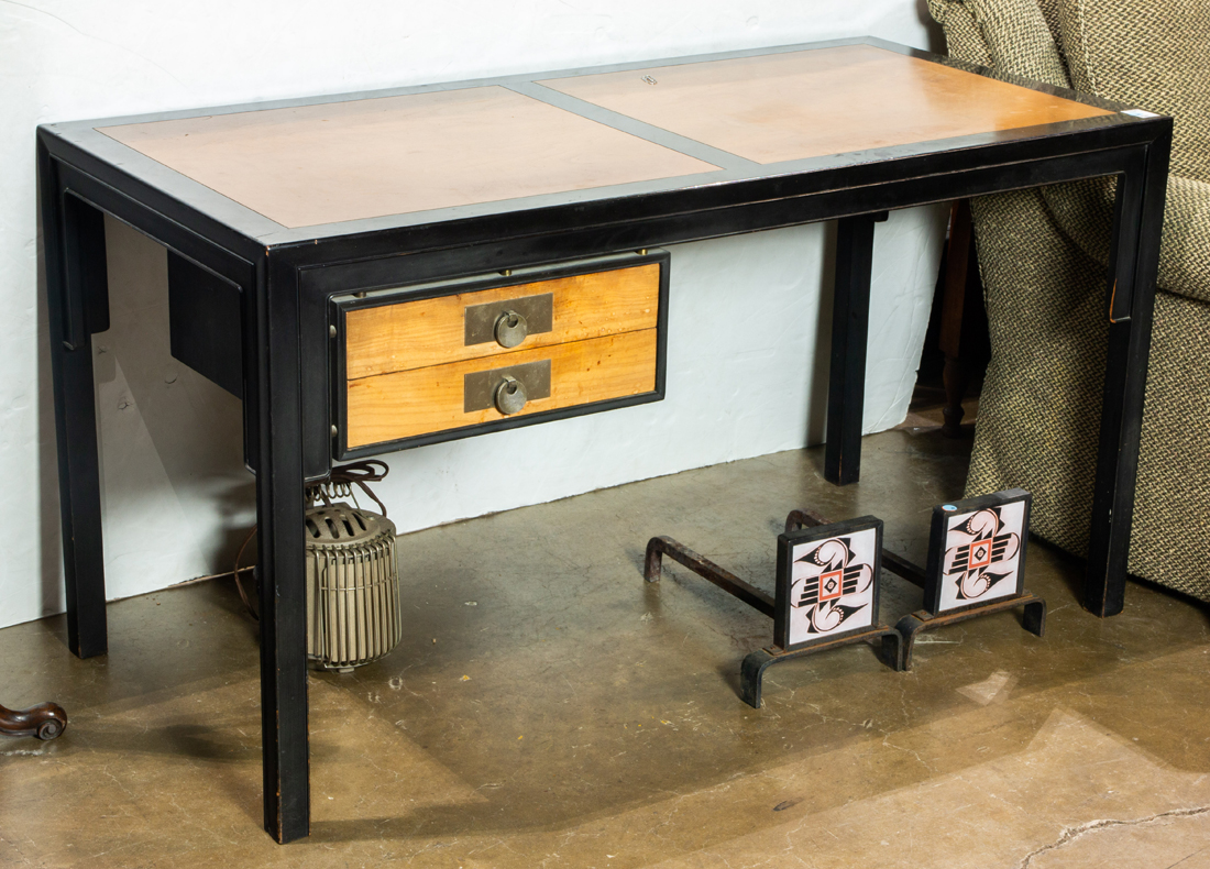 A CONTEMPORARY CHINESE STYLE DESK 3a3afd