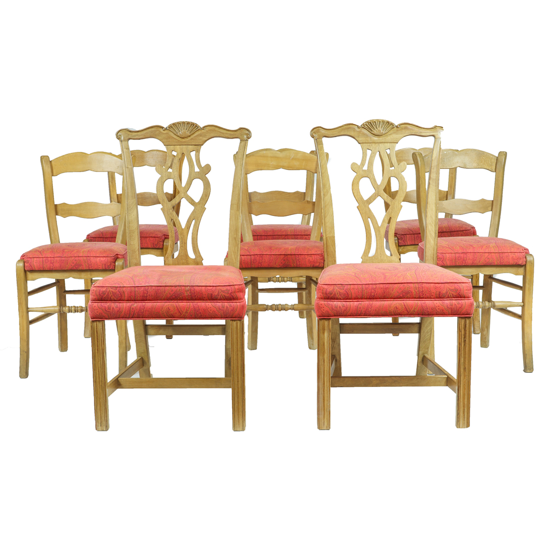 (LOT OF 8) FRENCH PROVINCIAL DINING