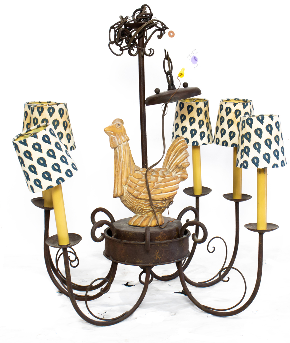 FRENCH COUNTRY STYLE SIX LIGHT