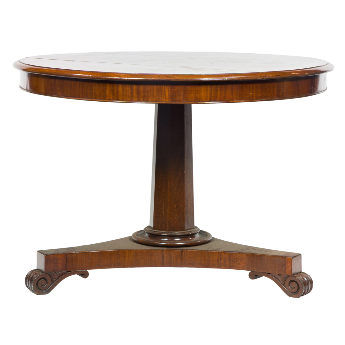 EMPIRE STYLE MAHOGANY CENTER TABLE 3a3b23