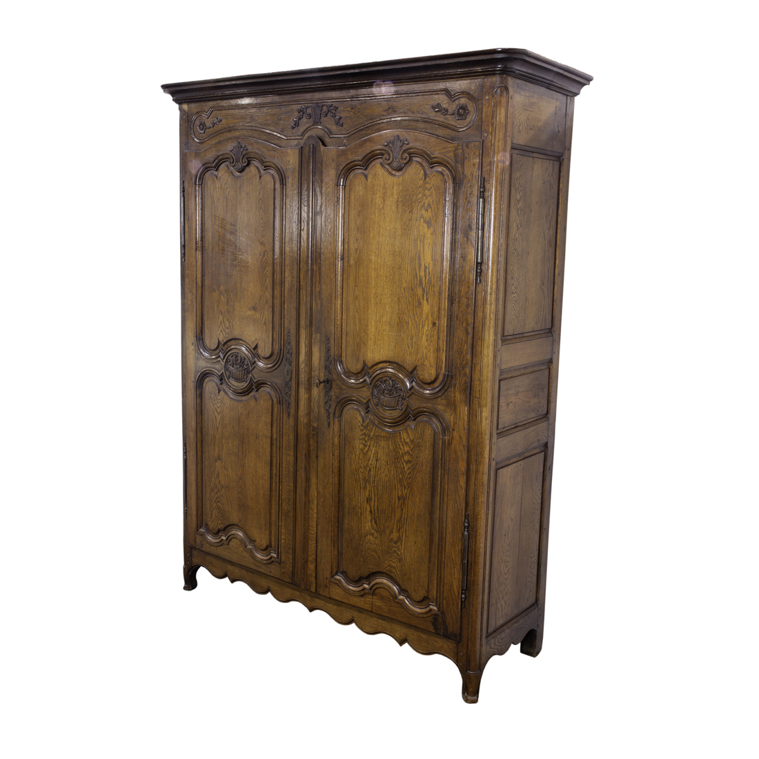 FRENCH PROVINCIAL OAK ARMOIRE French 3a3b54