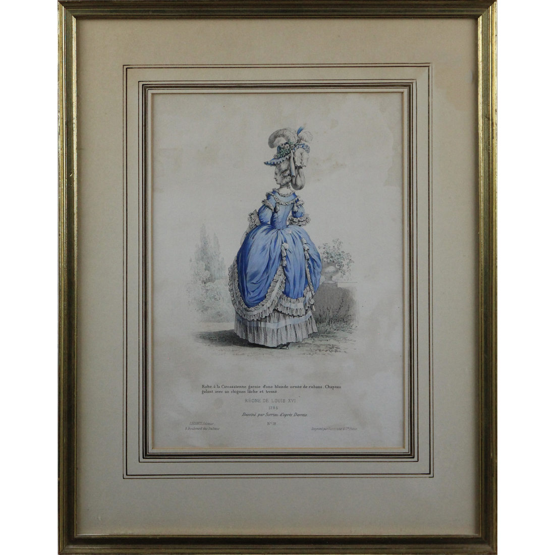 PRINTS FRENCH SCHOOL 18TH CENTURY  3a3bbc