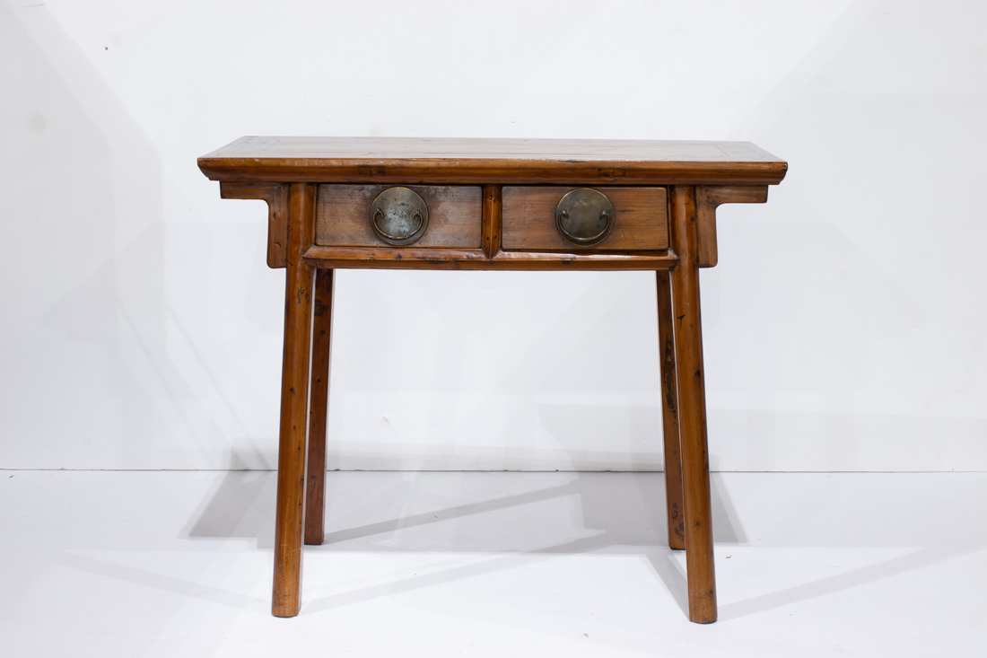 CHINESE ELM COFFER TABLE Chinese 3a3c78