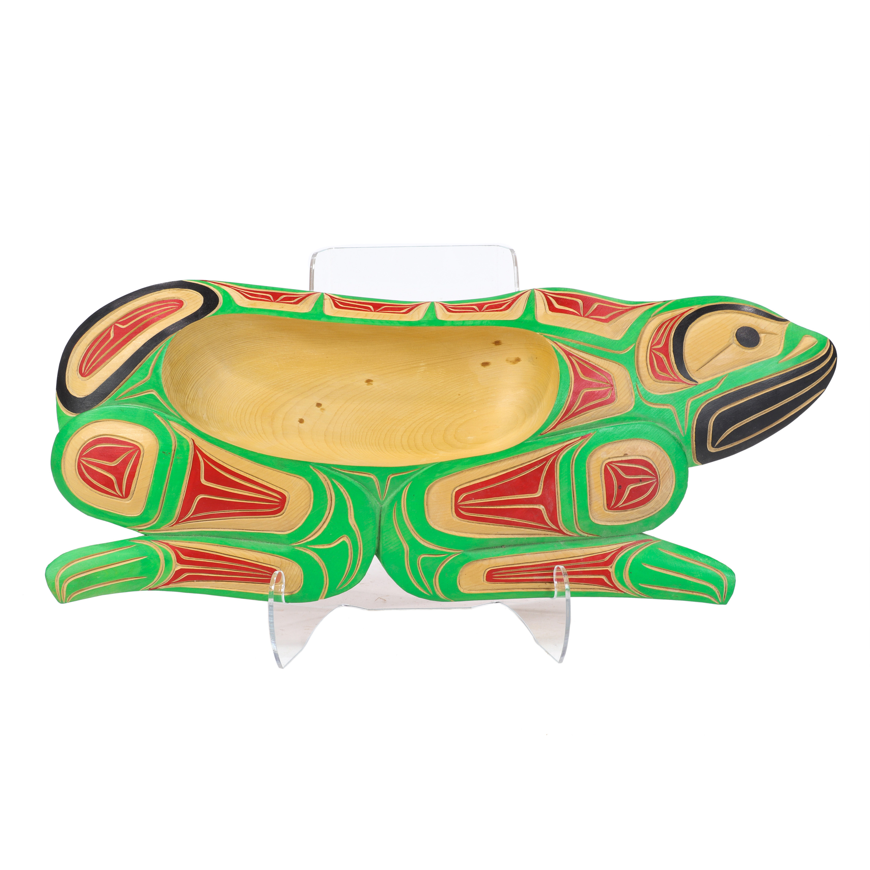 A SHAWN BAKER FROG BOWL A Shawn 3a3d13