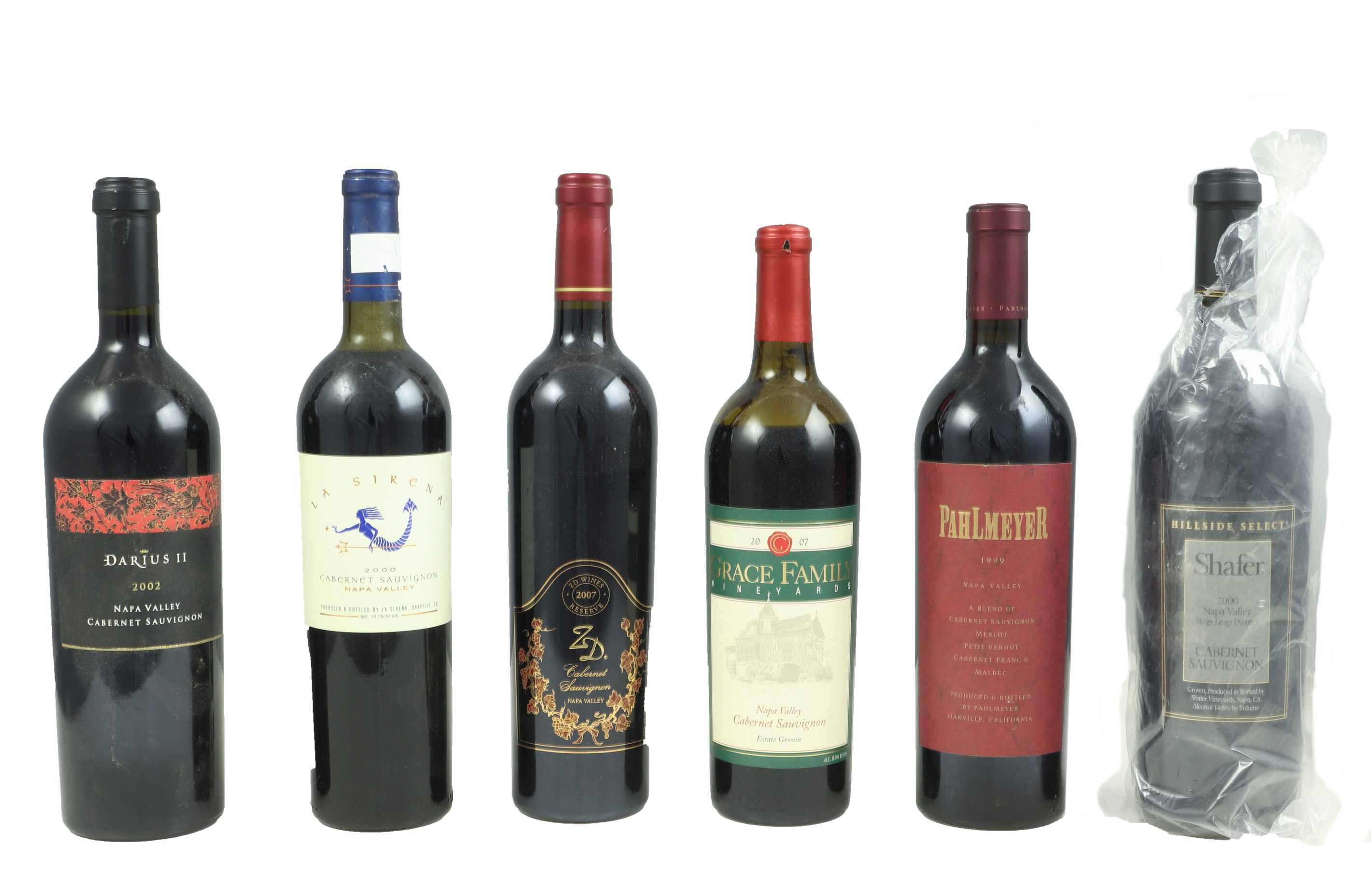 (LOT OF 6) NAPA VALLEY WINE GROUP