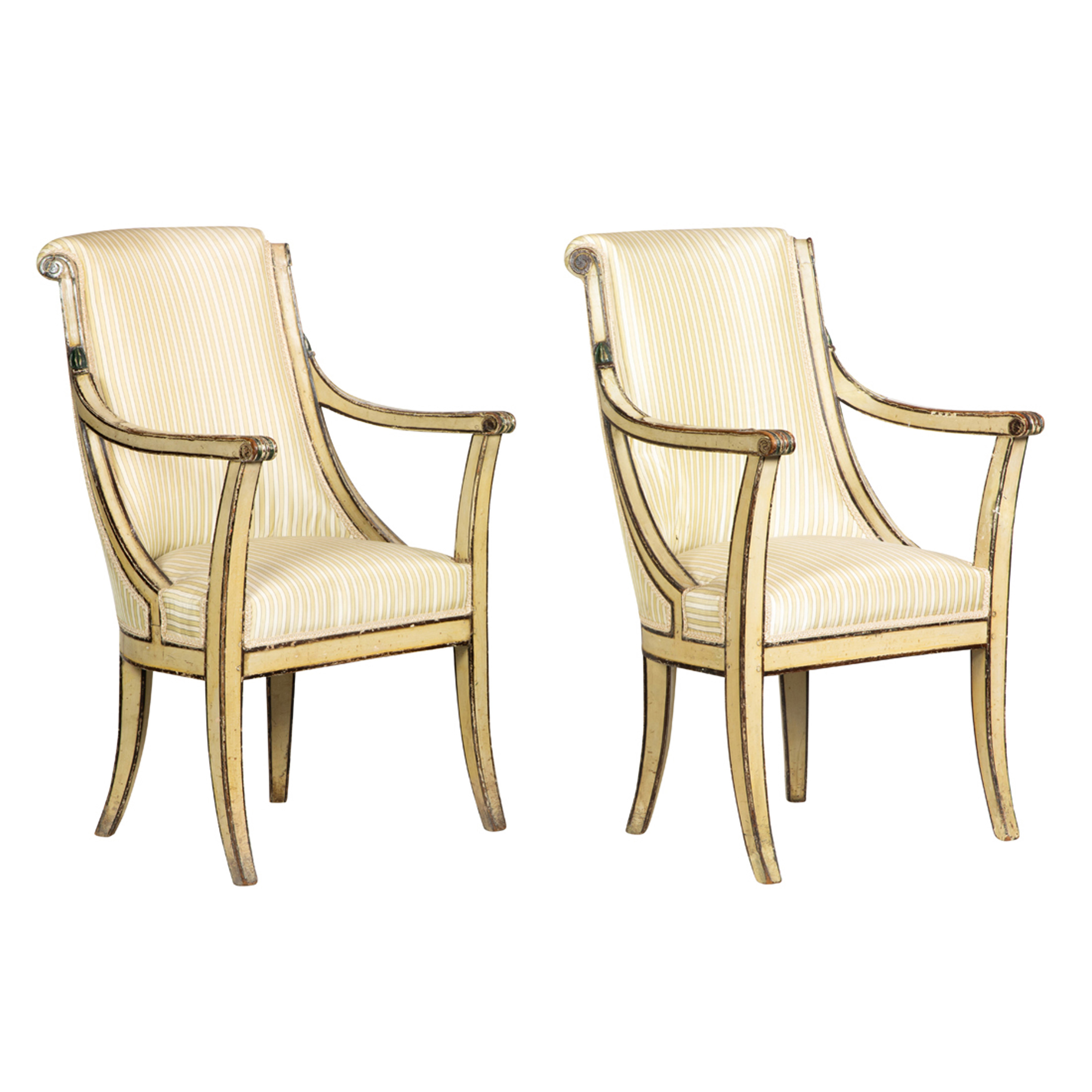 A PAIR OF ITALIAN NEOCLASSICAL