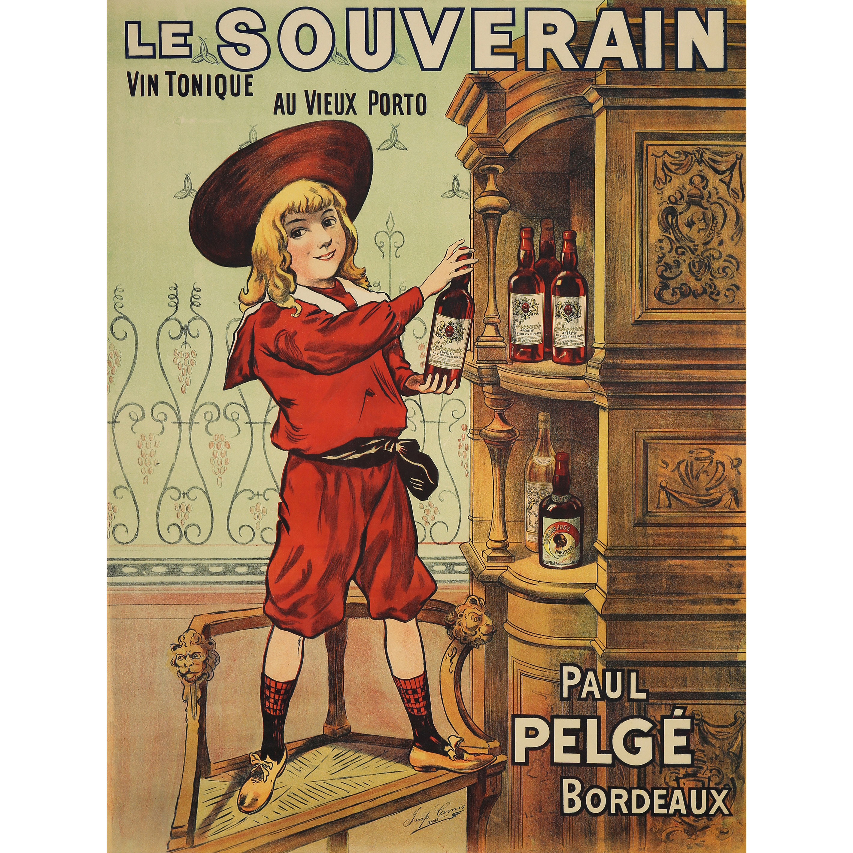 PRINT, PAUL PELGE Paul Pelge (French,