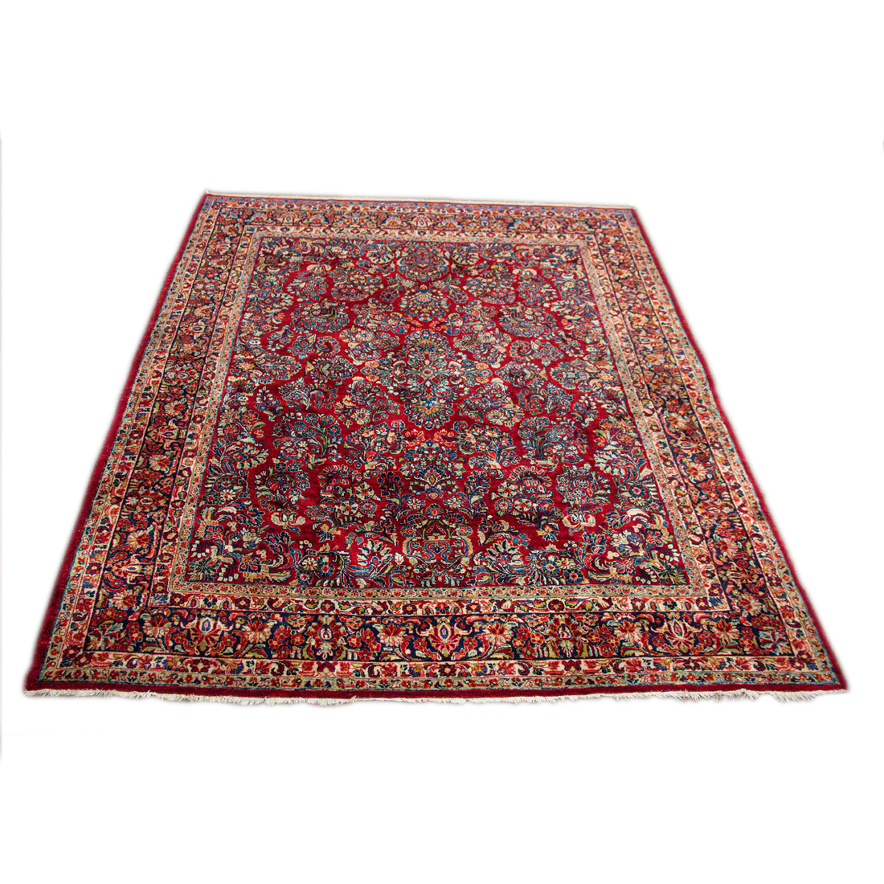 A SAROUK CARPET A Sarouk carpet  3a3e69