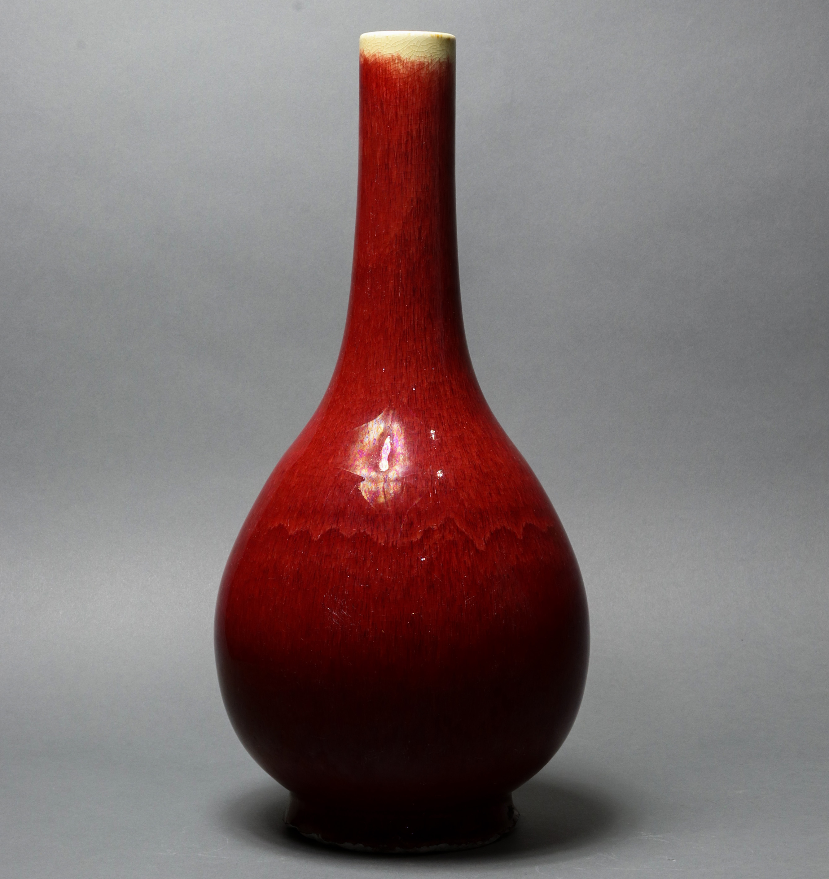 CHINESE LANGYAO TYPE OXBLOOD GLAZED 3a3e99