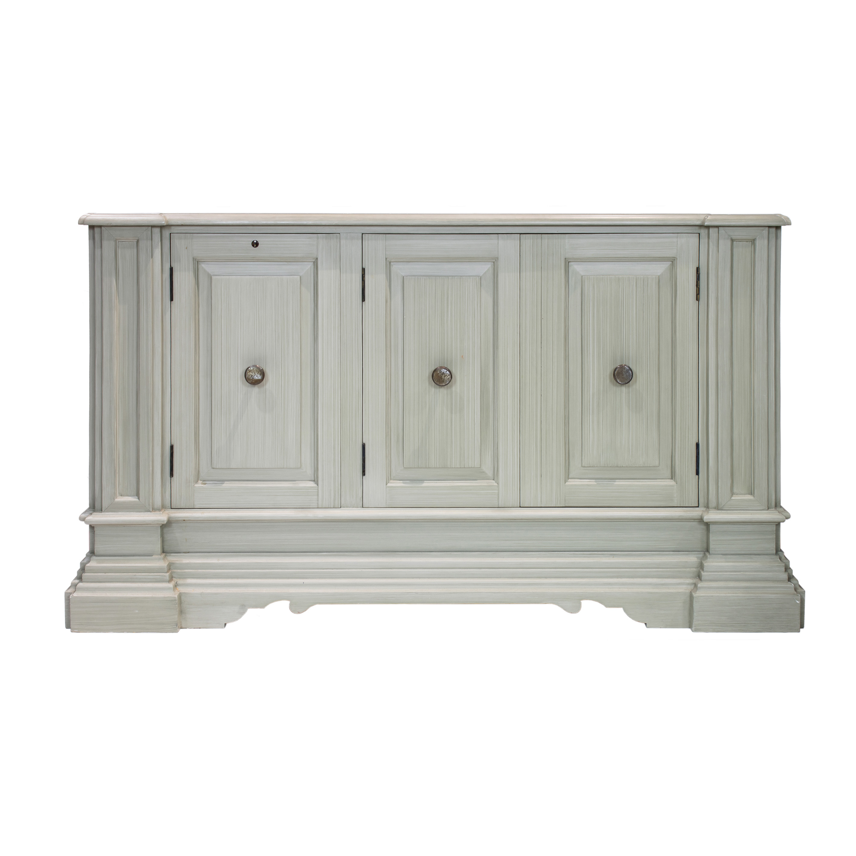 CONTEMPORARY PAINTED WOOD SIDEBOARD 3a3fb2