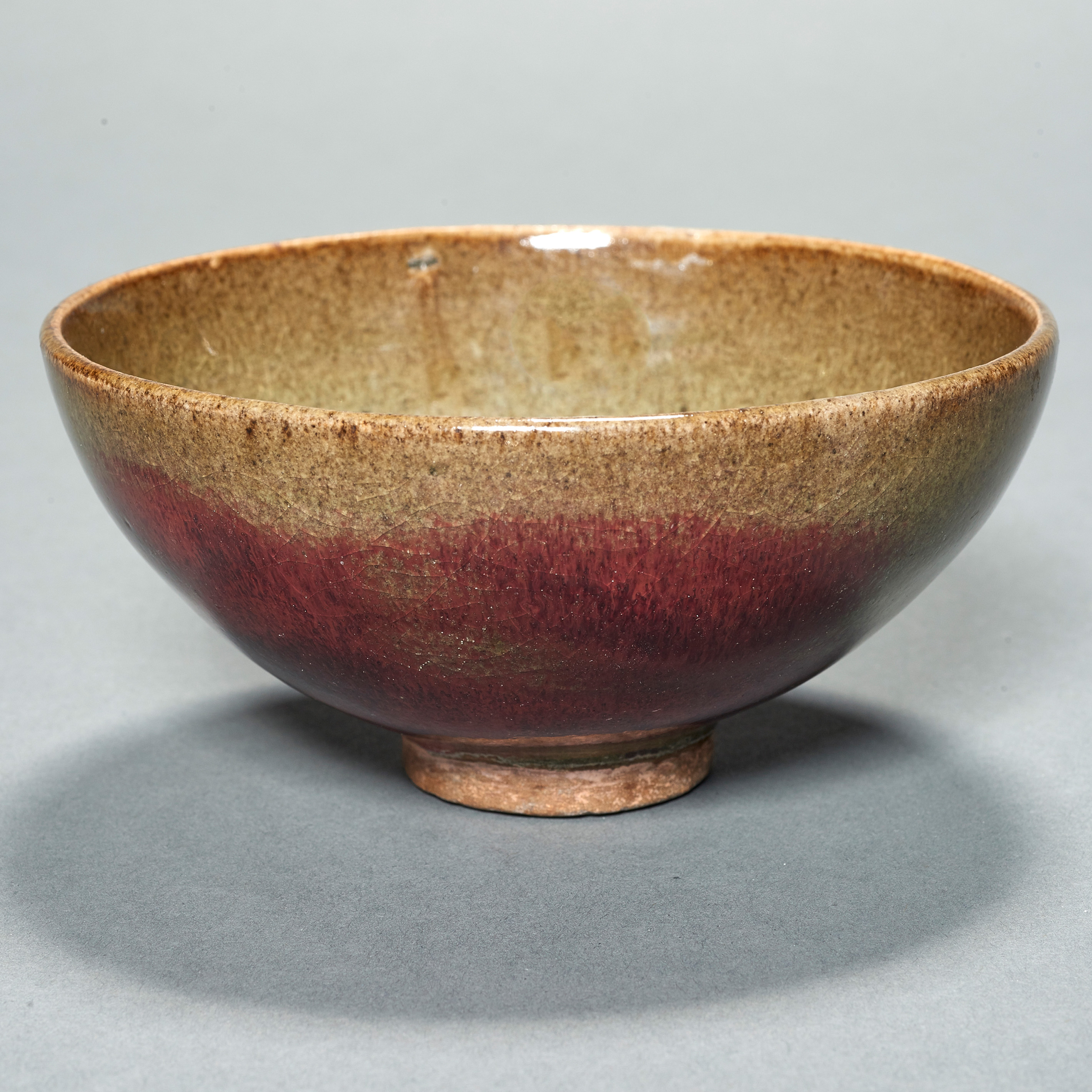 CHINESE JUN TYPE TEA BOWL Chinese