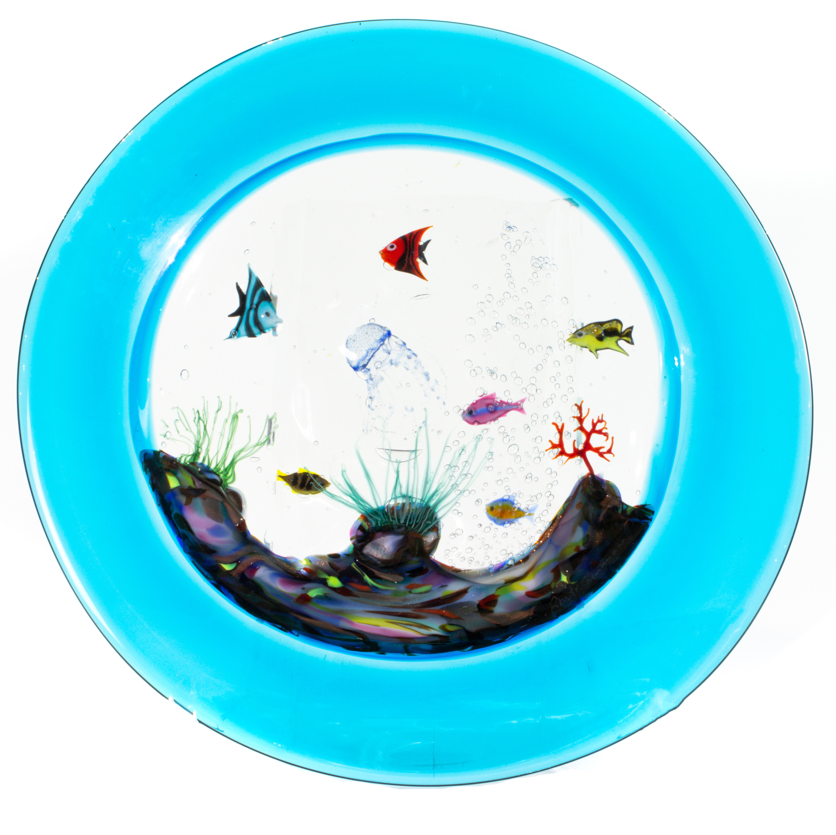 MURANO ART GLASS, AQUARIUM CHARGER