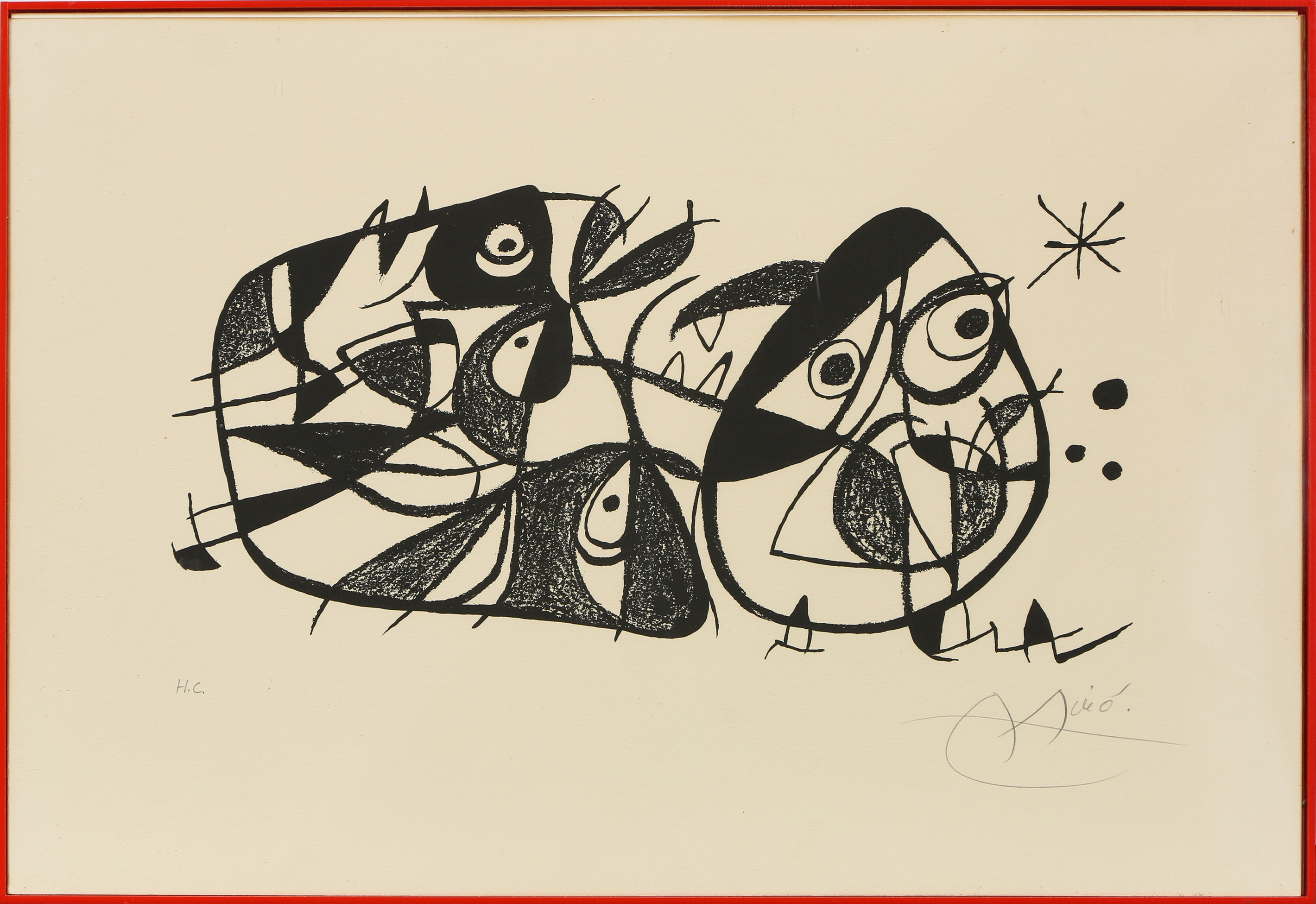 PRINT JOAN MIRO Joan Miro Spanish  3a417f