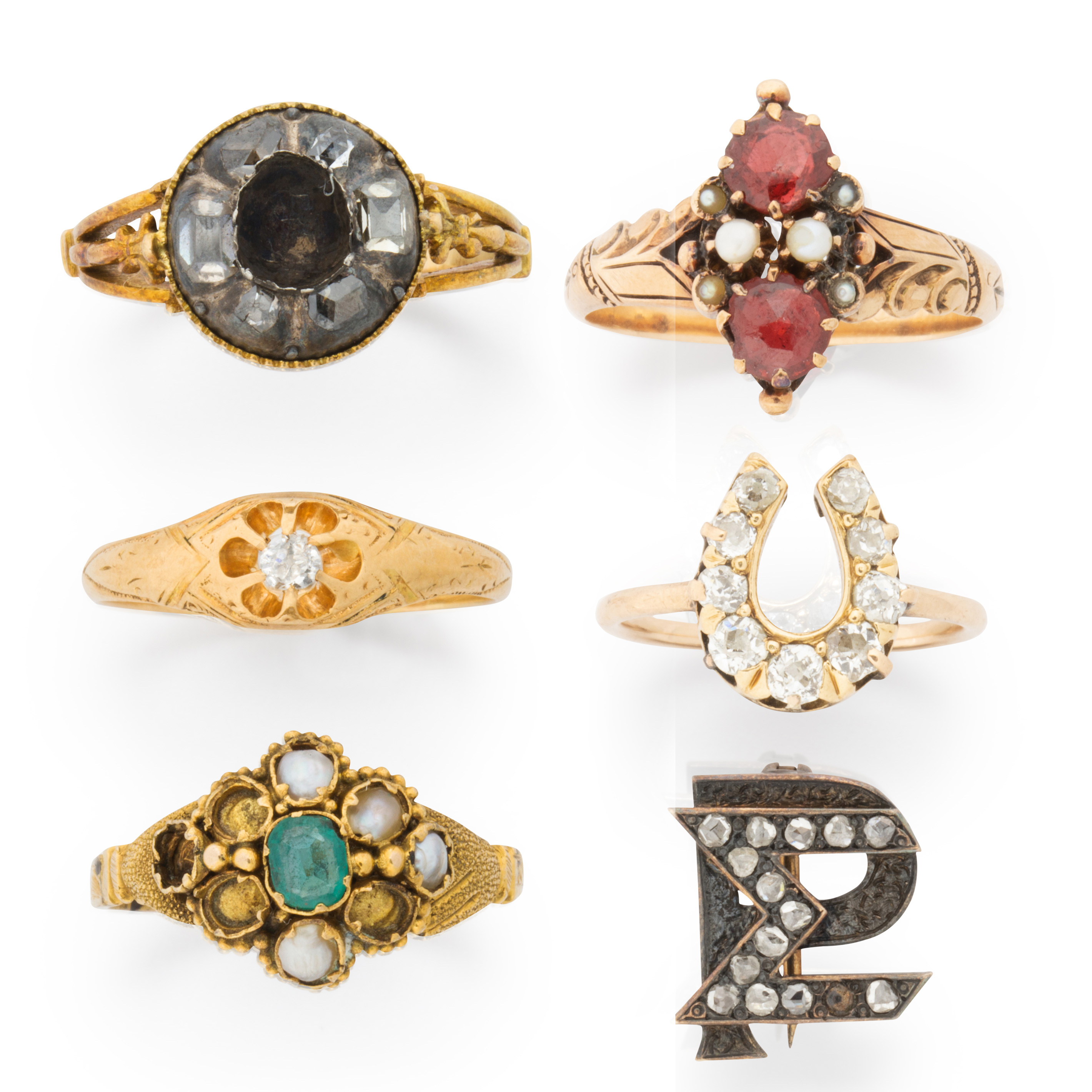 A GROUP OF EARLY 20TH CENTURY JEWELRY 3a41f7