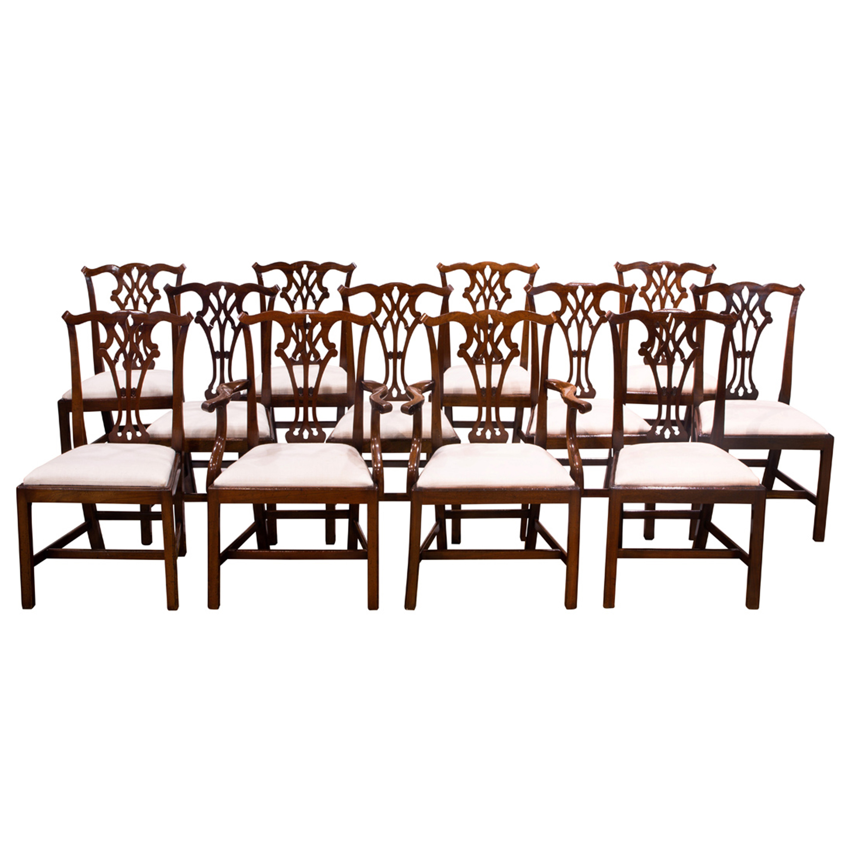 (LOT OF 12) GEORGE III STYLE DINING