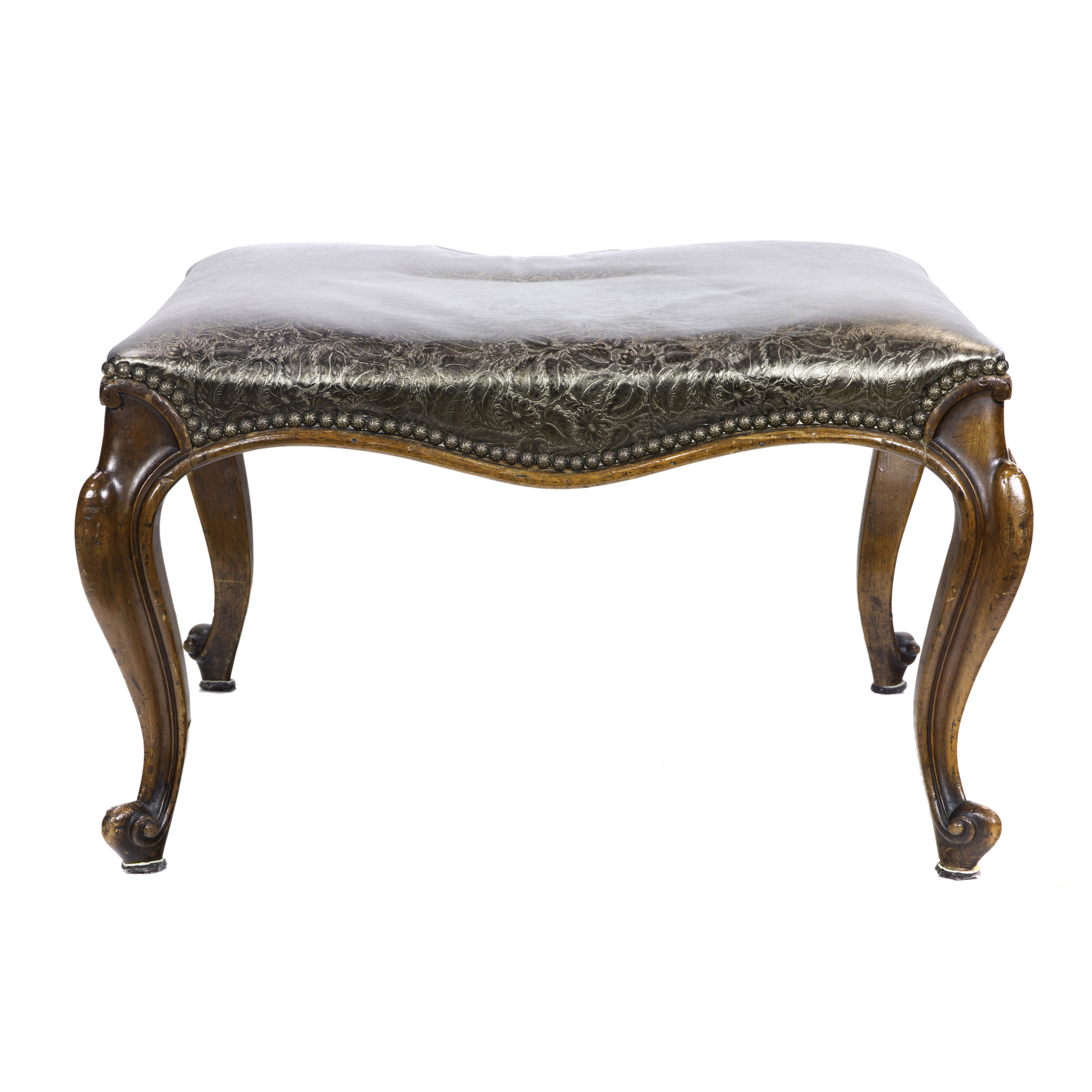 A LOUIS XV STYLE OTTOMAN A Louis 3a42a3