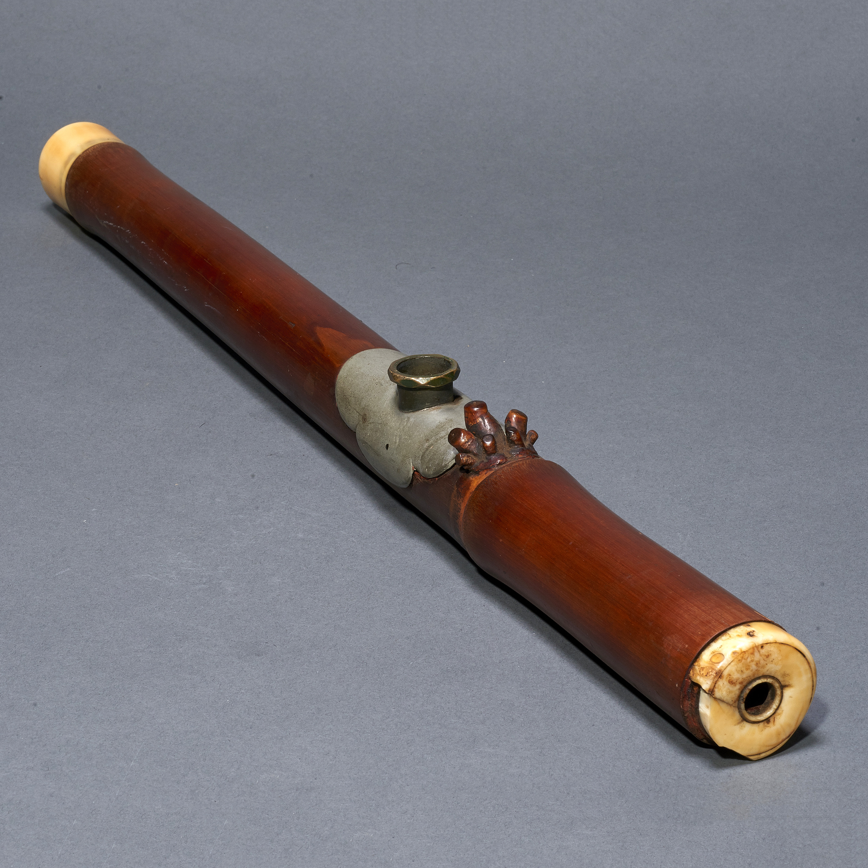 CHINESE BAMBOO OPIUM PIPE Chinese bamboo