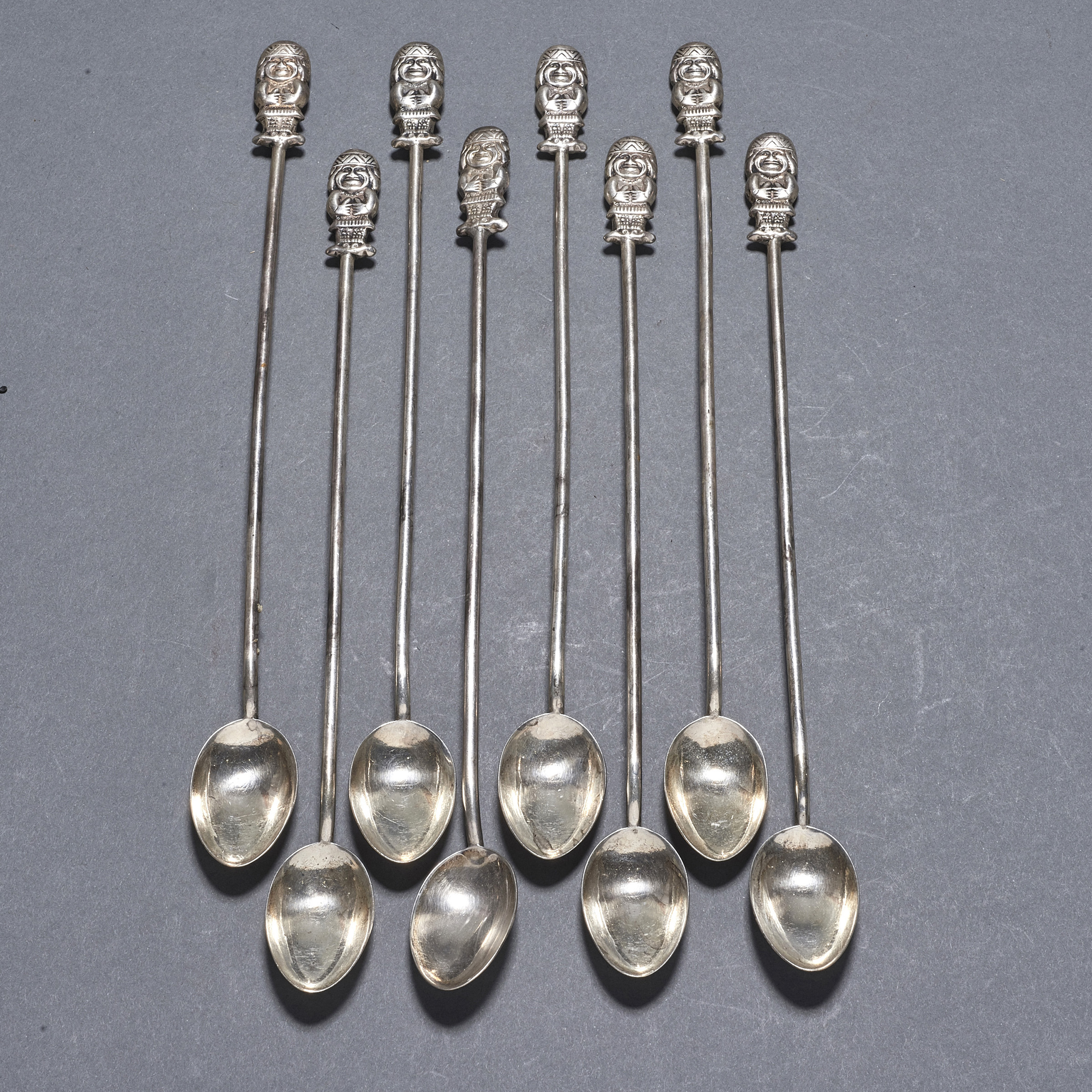 (LOT OF 8) PERUVIAN INDUSTRIA STERLING