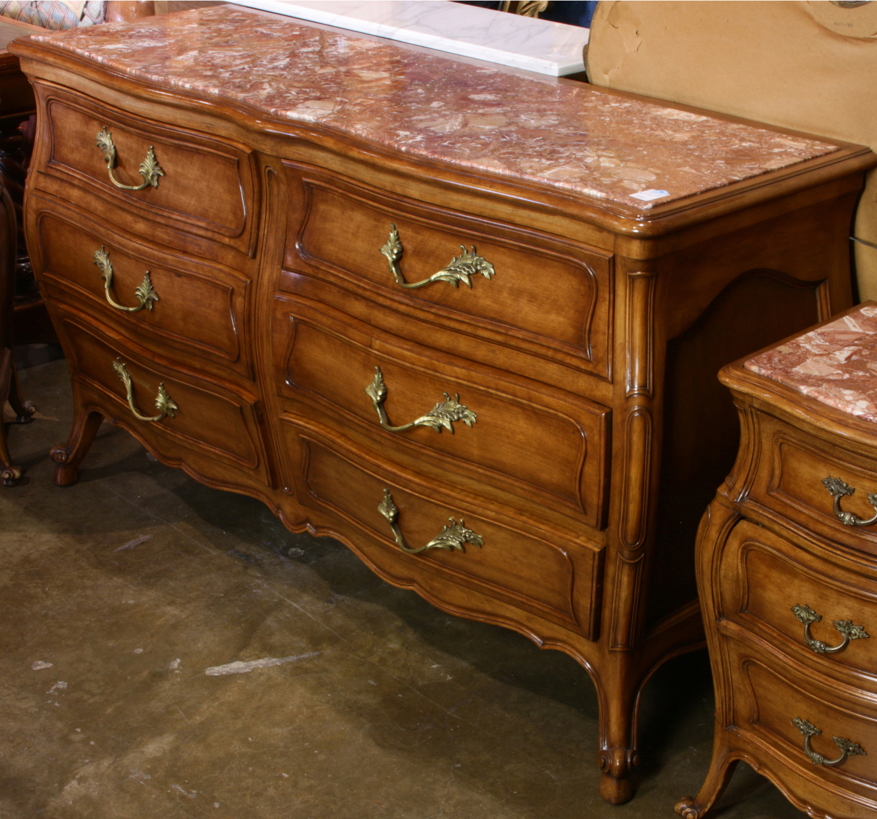 FRENCH LOUIS XV STYLE DRESSER French