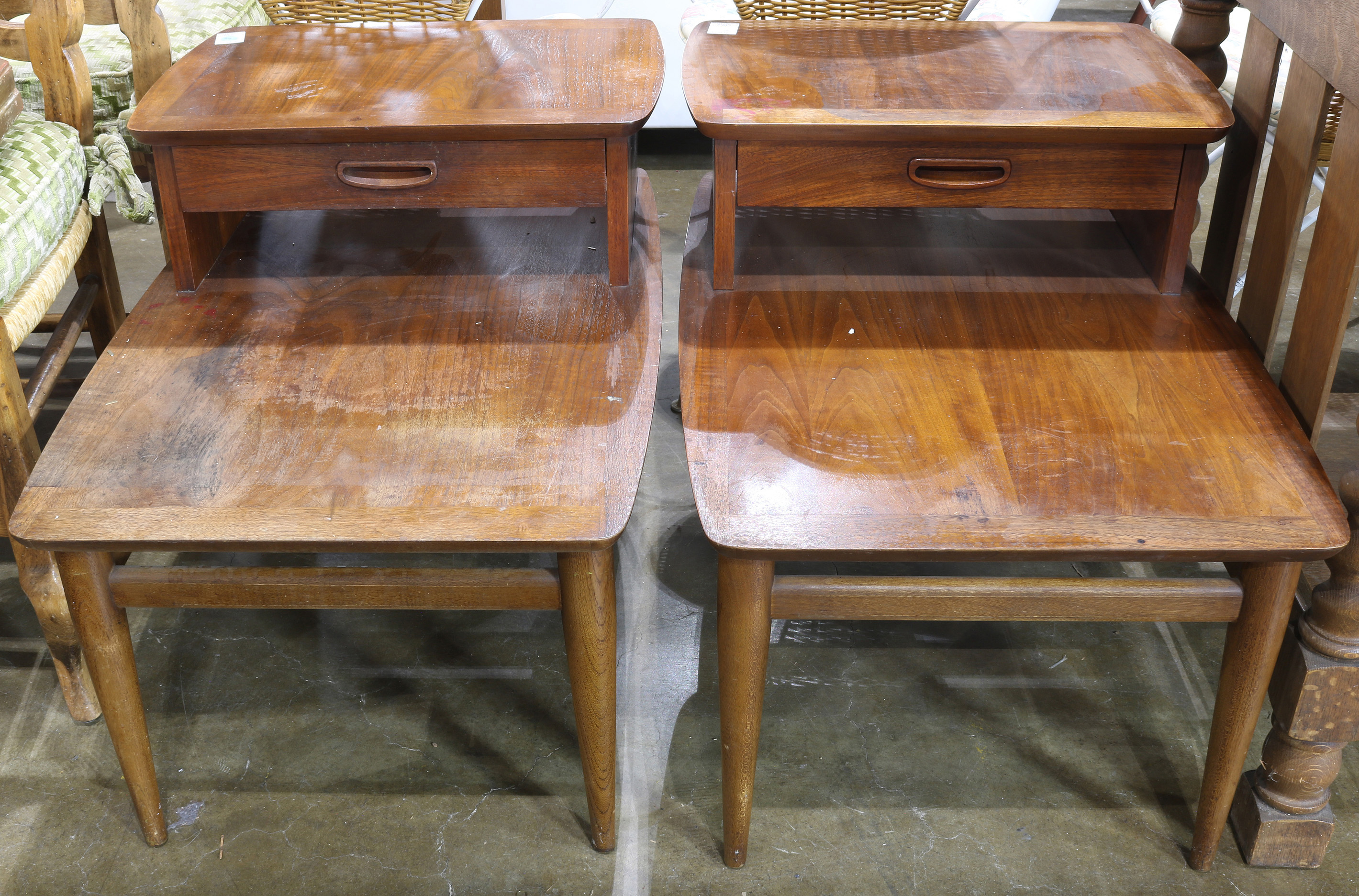  LOT OF 2 MID CENTURY MODERN PAIR 3a4438