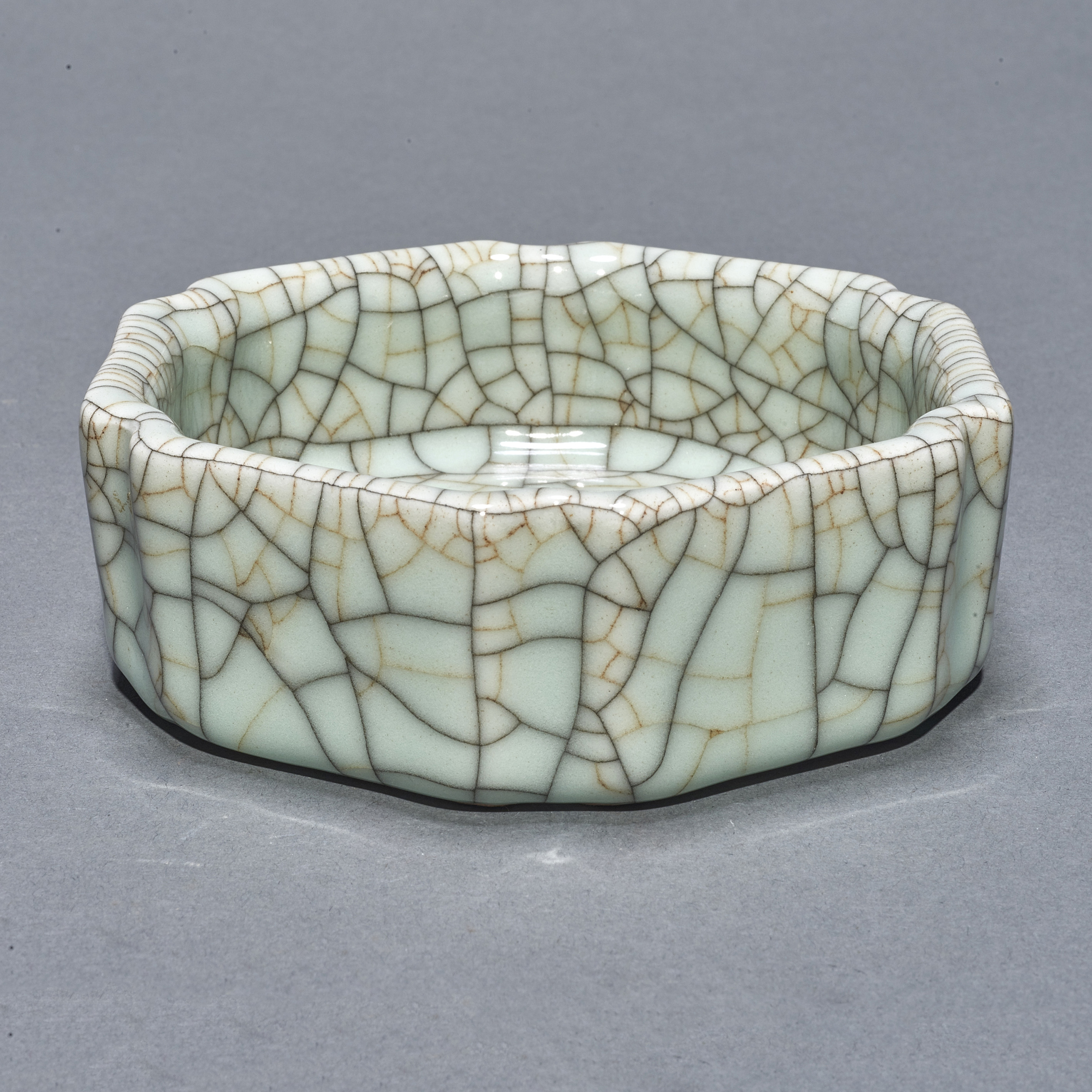 CHINESE CELADON CRACKLE GLAZED 3a44dc