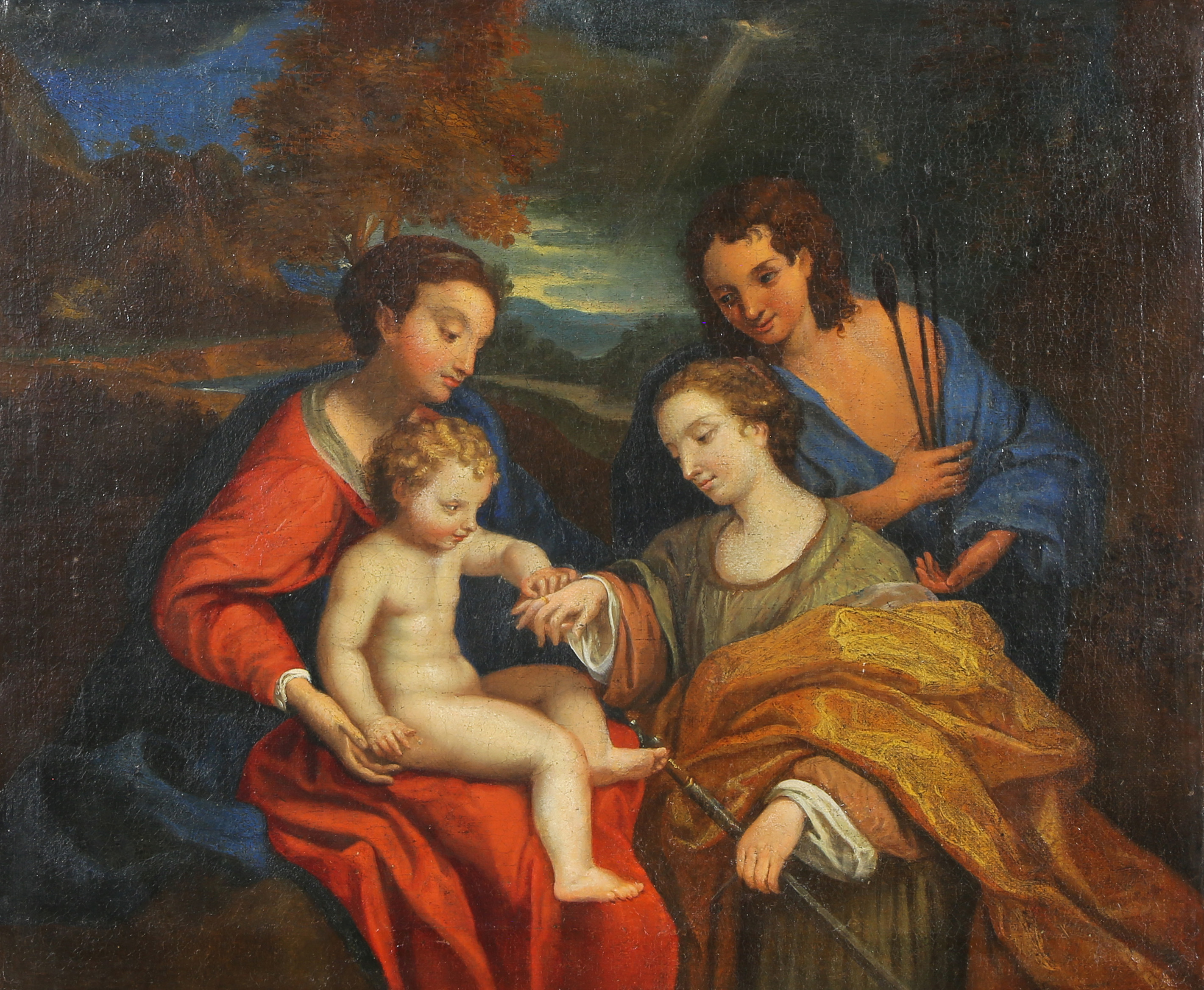 PAINTING AFTER ANTONIO DA CORREGGIO 3a4570