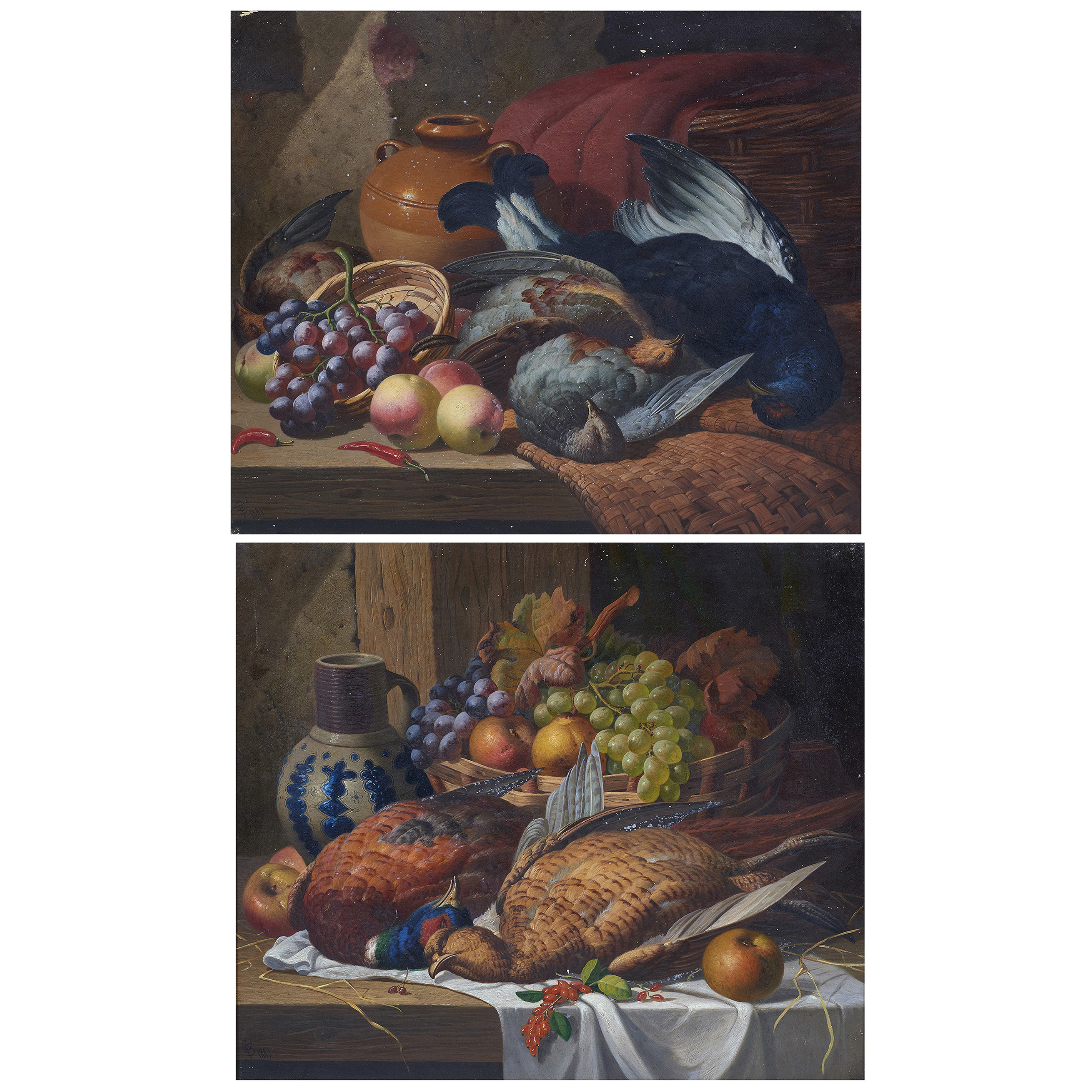 PAINTINGS, STILL LIFES OF GAME