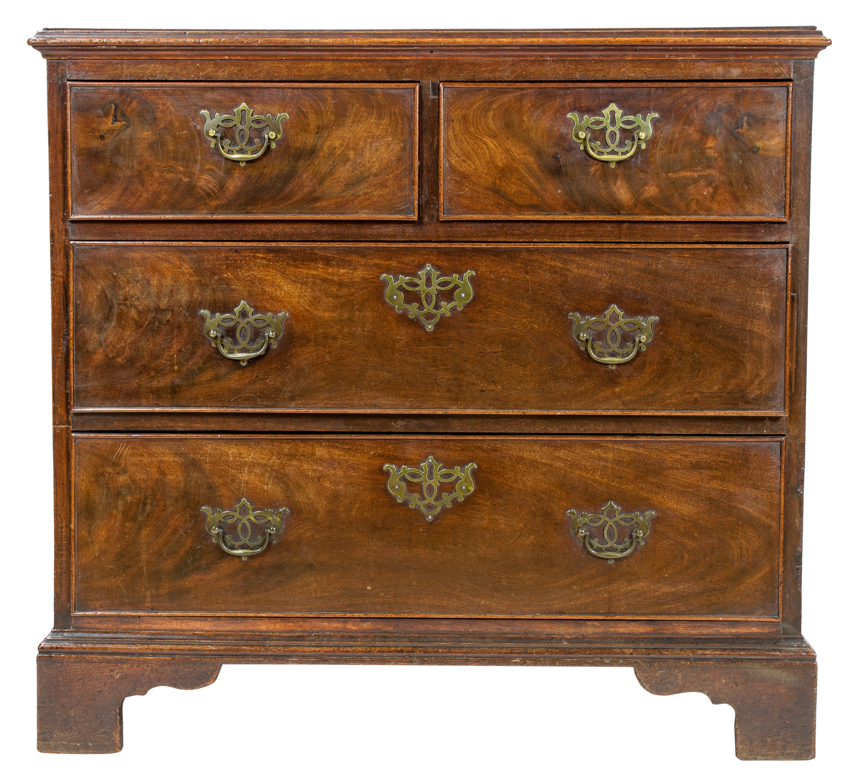 A GEORGE III MAHOGANY CHEST A George 3a45c2