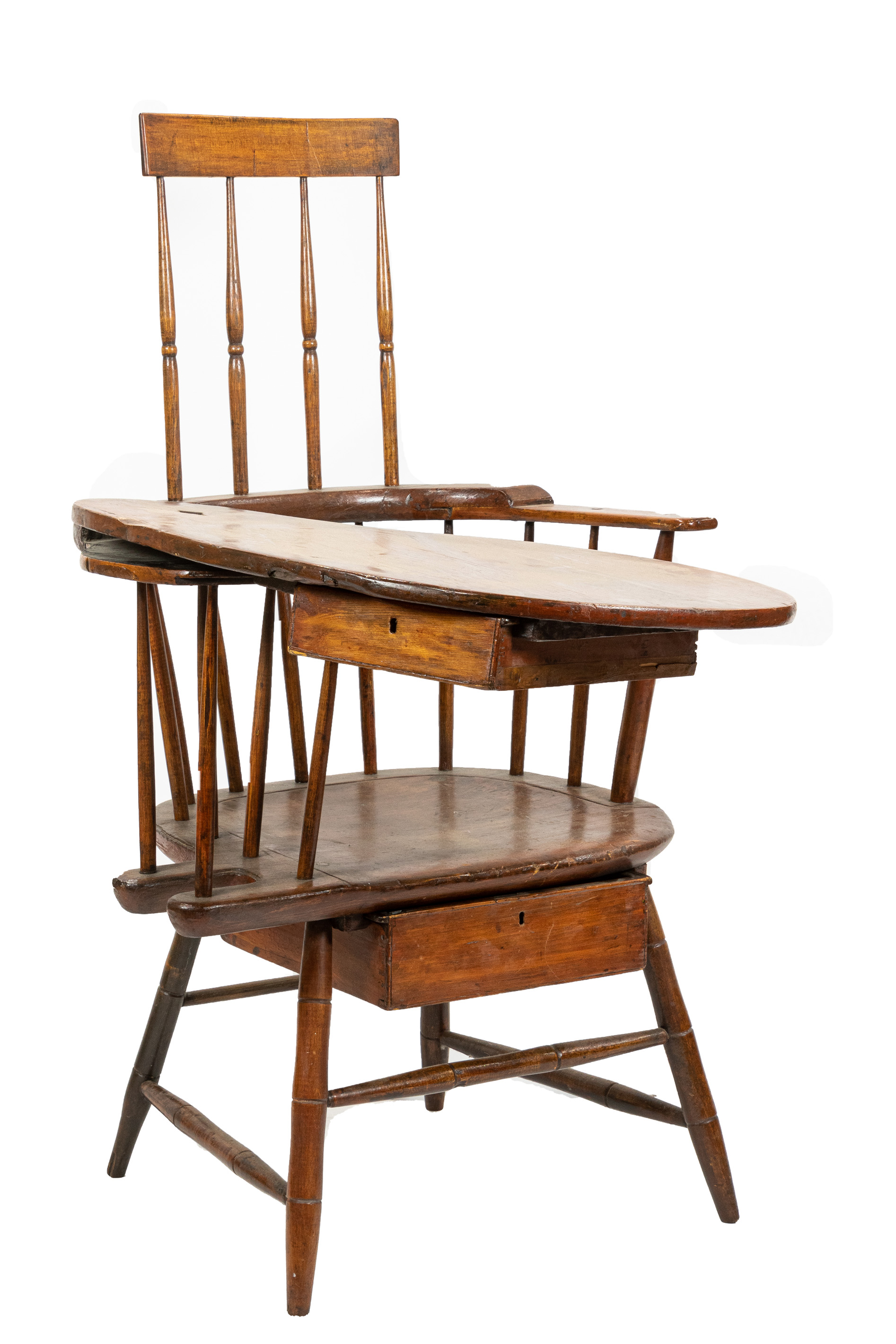 WINDSOR COMB BACK WRITING CHAIR