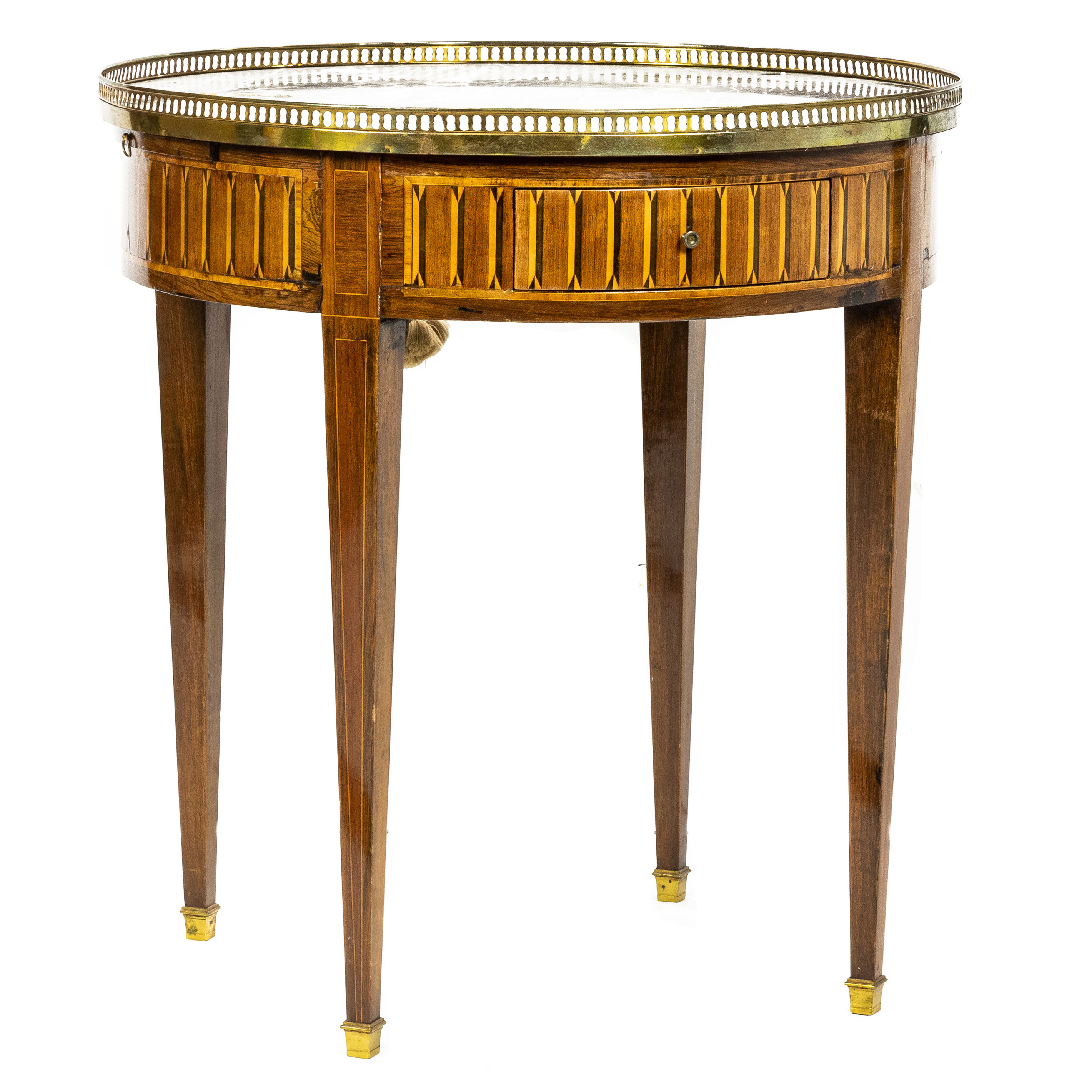 LOUIS XVI BOUILLOTTE TABLE, OF