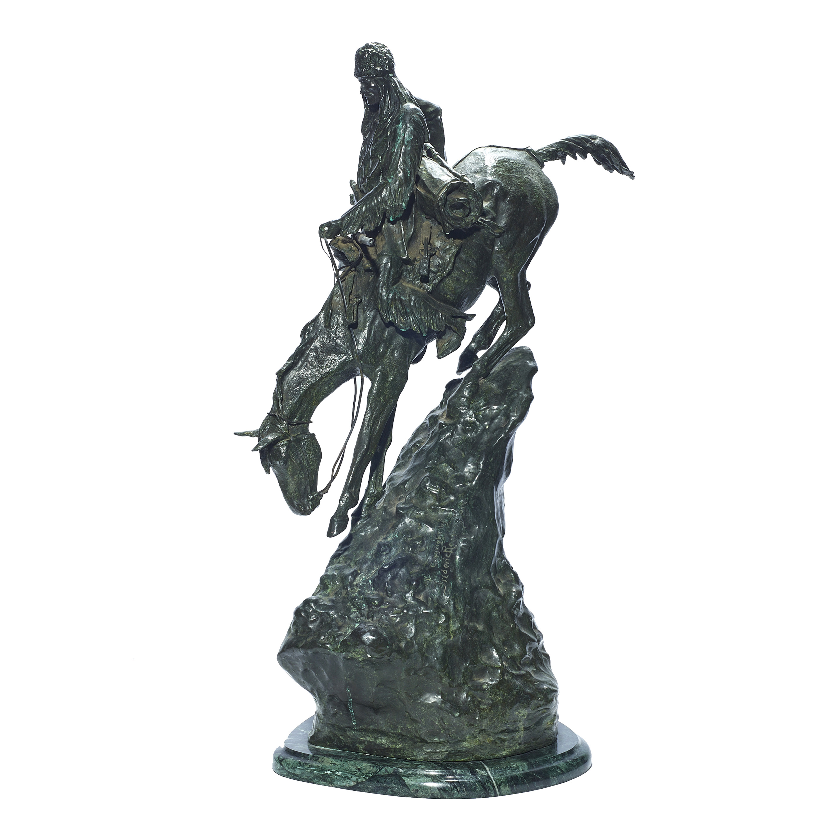 SCULPTURE AFTER FREDERIC REMINGTON 3a477f