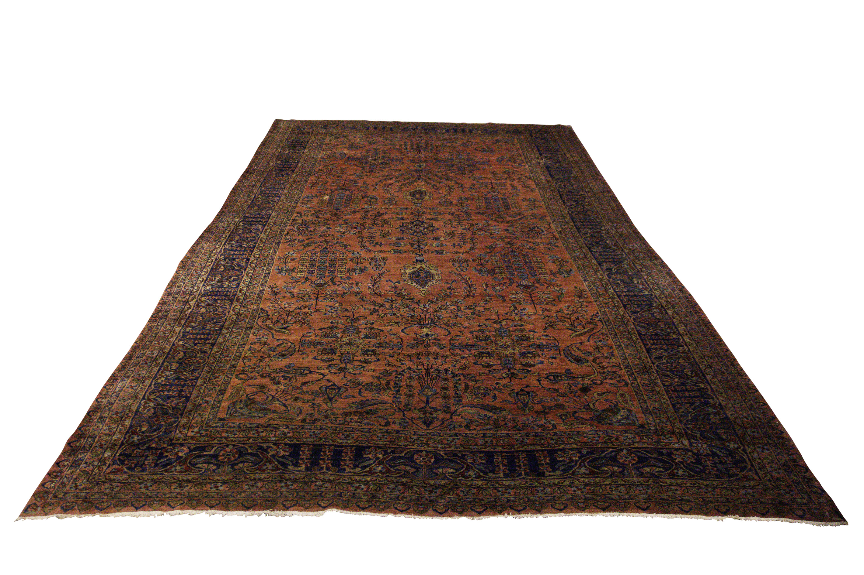 PERSIAN ANTIQUE SAROUK CARPET Persian