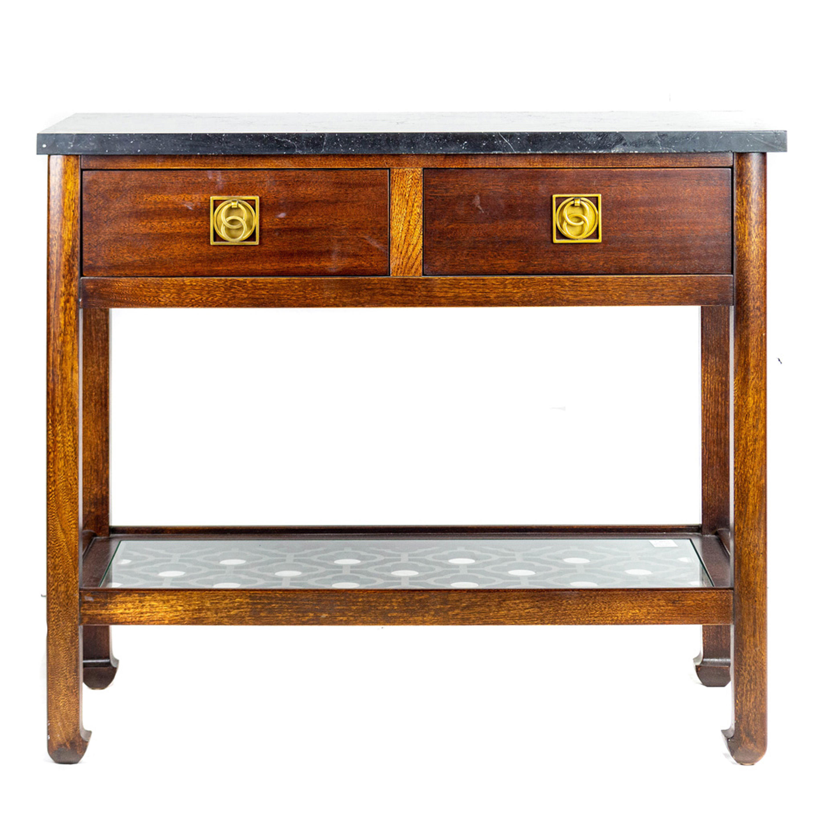 A MODERNE CONSOLE TABLE HAVING 3a48a8