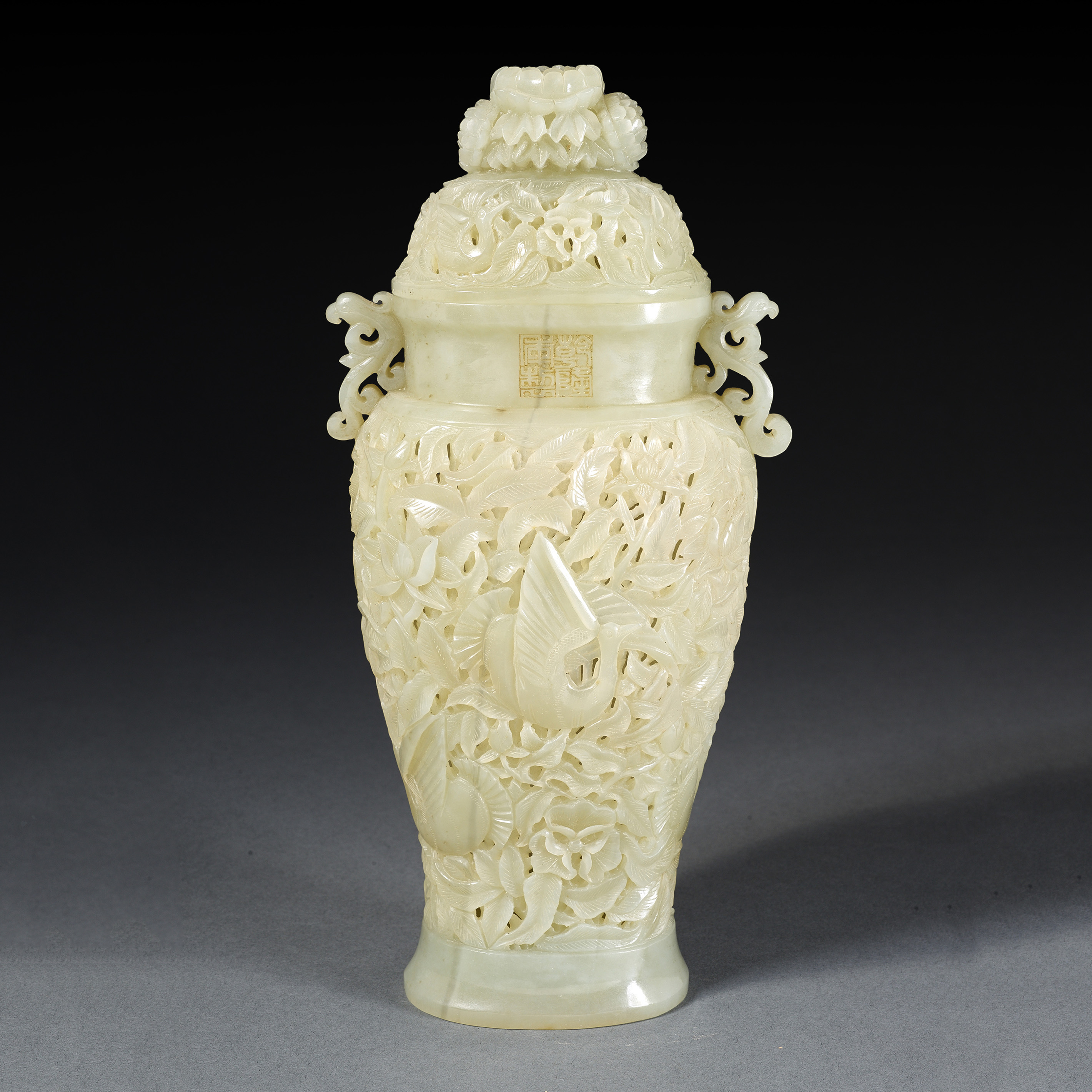 CHINESE MUGHAL STYLE JADE COVERED 3a493f