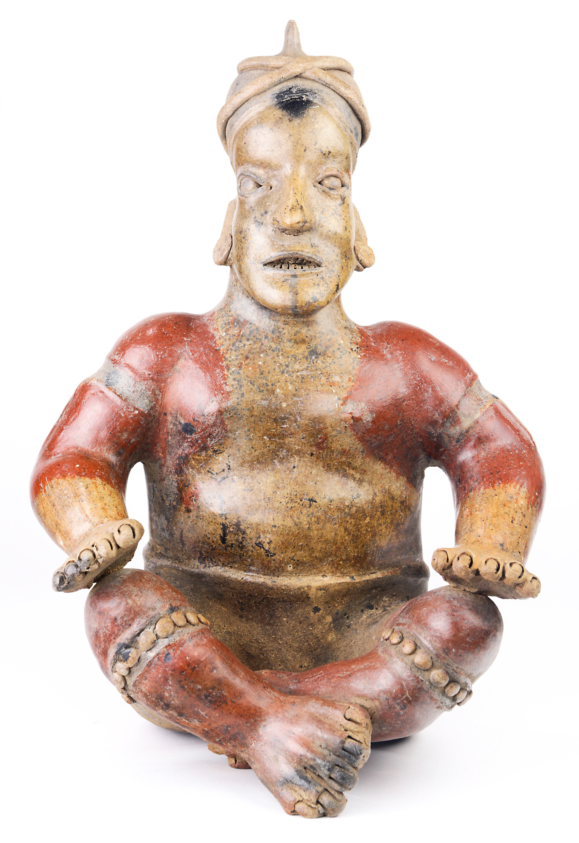 A PRE COLUMBIAN JALISCO SEATED 3a49c3