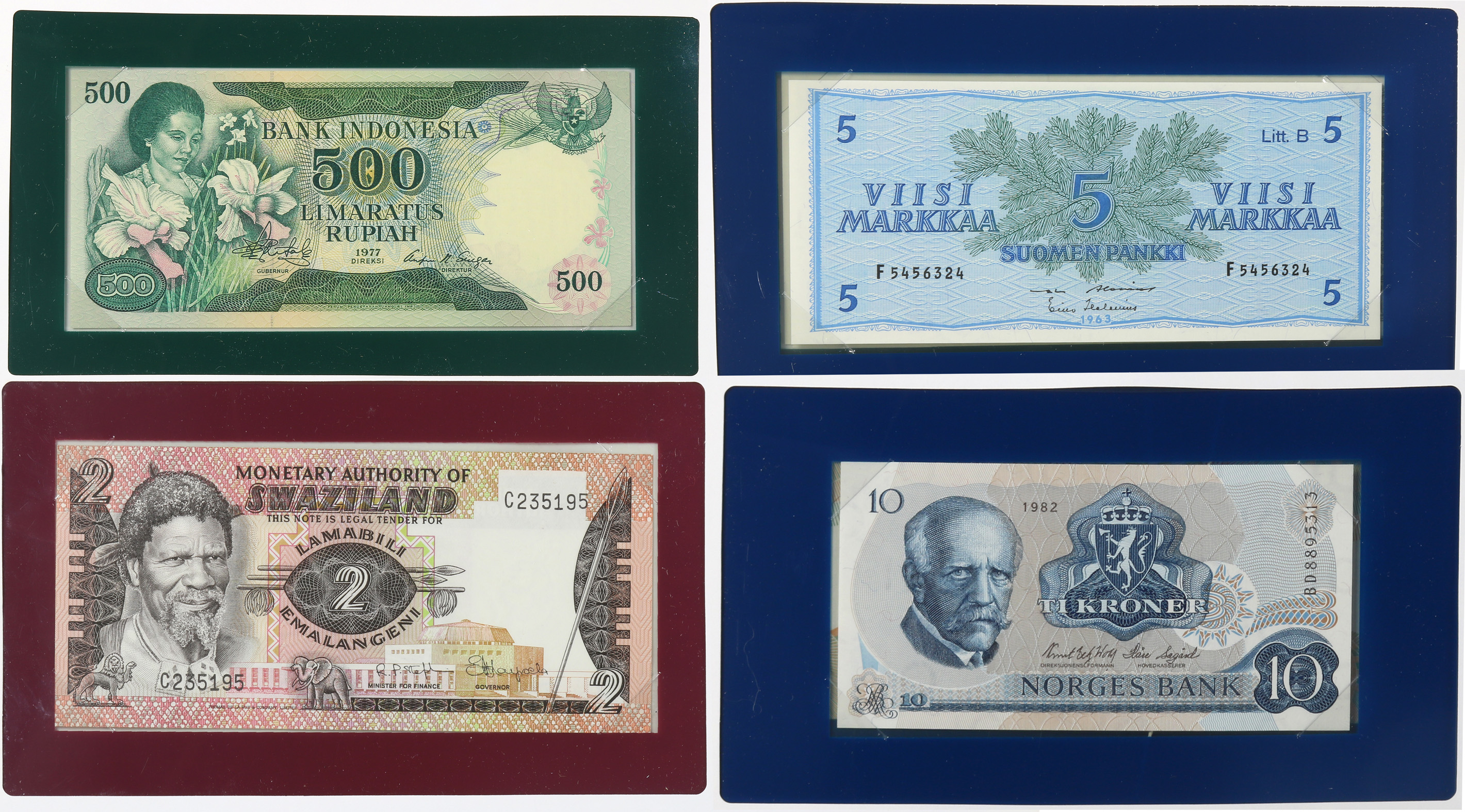 LARGE GROUP OF UNCIRCULATED BANKNOTES 3a49d5