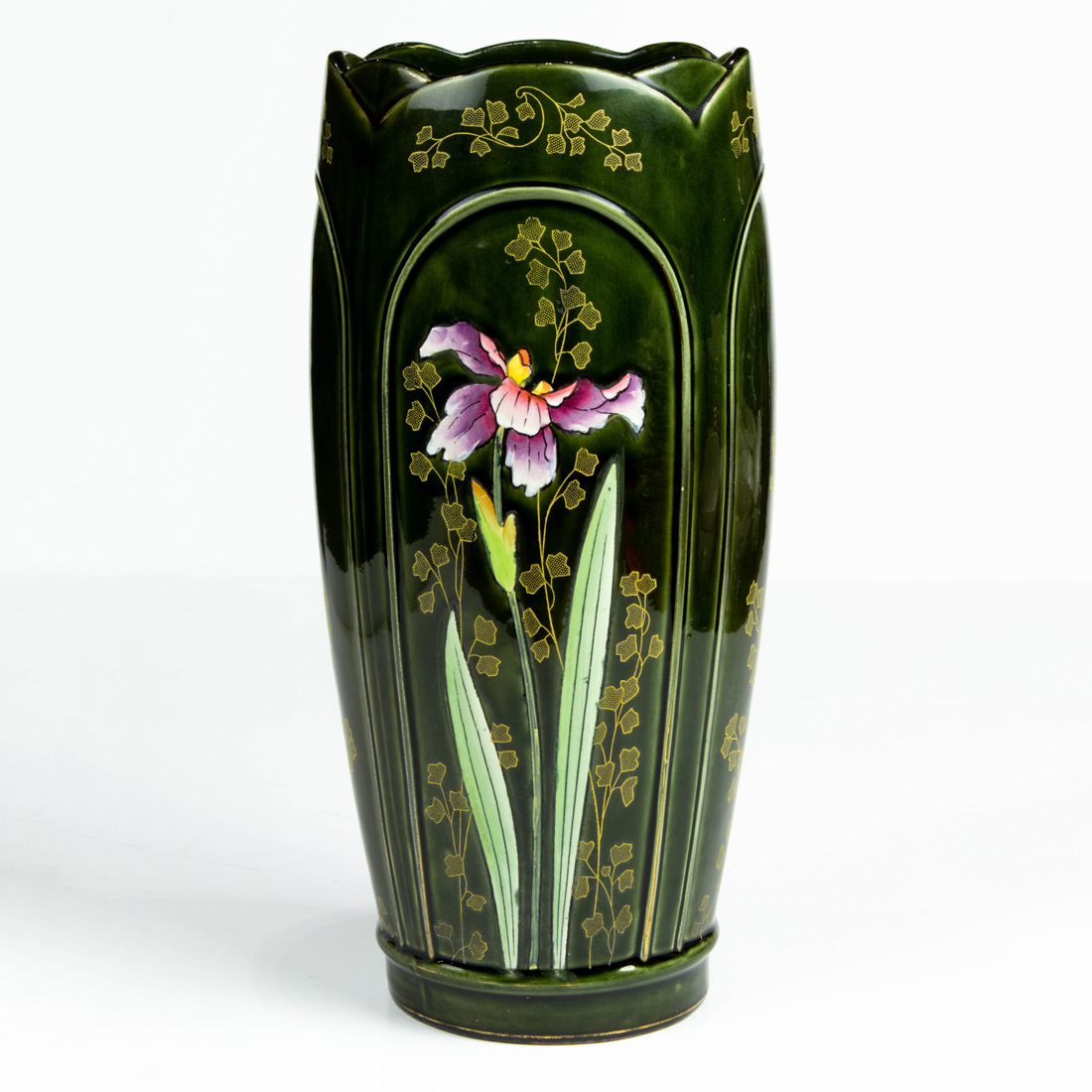 FRENCH GUSTAVE DE BRUYN FAIENCE