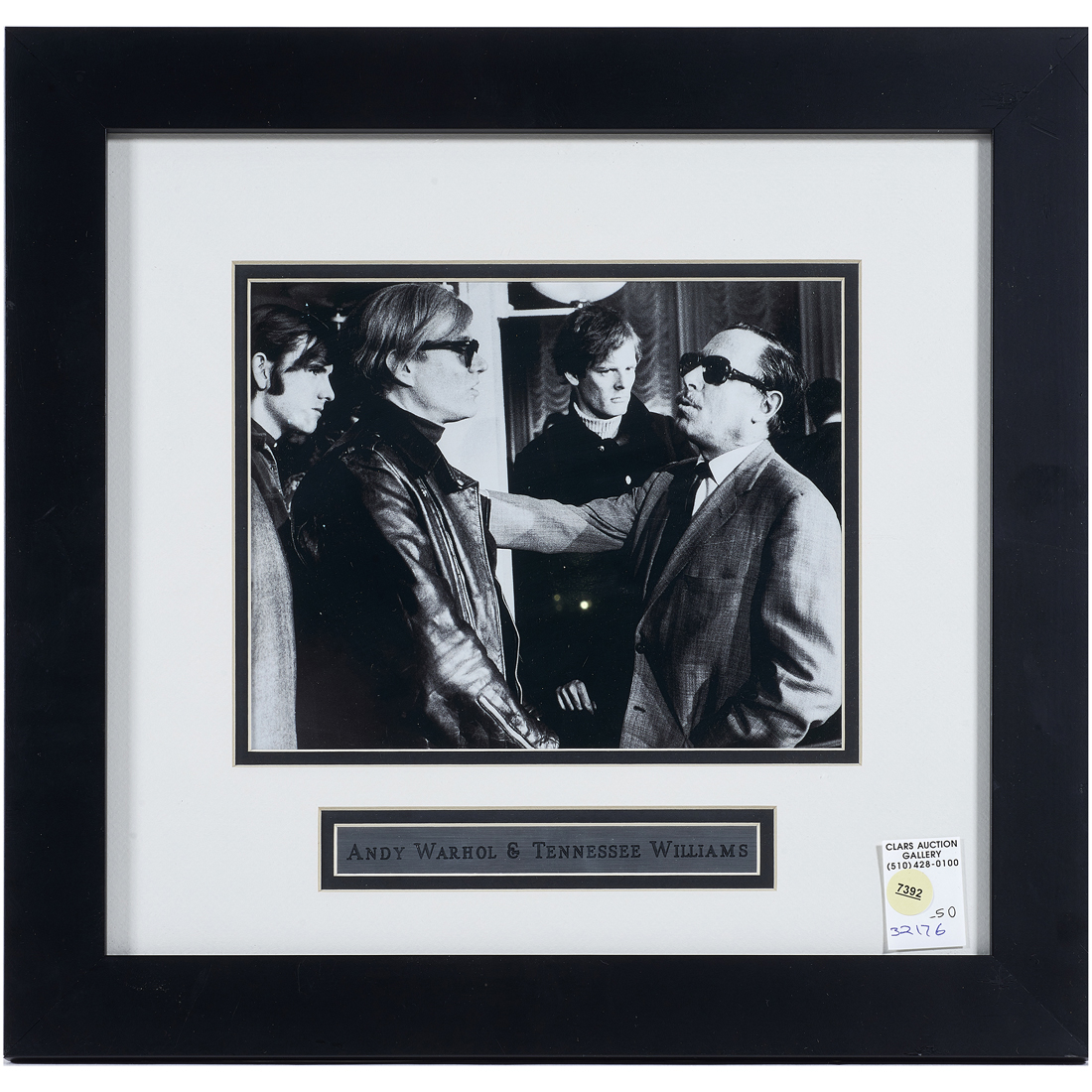 FRAMED PHOTOGRAPH OF ANDY WARHOL 3a241d